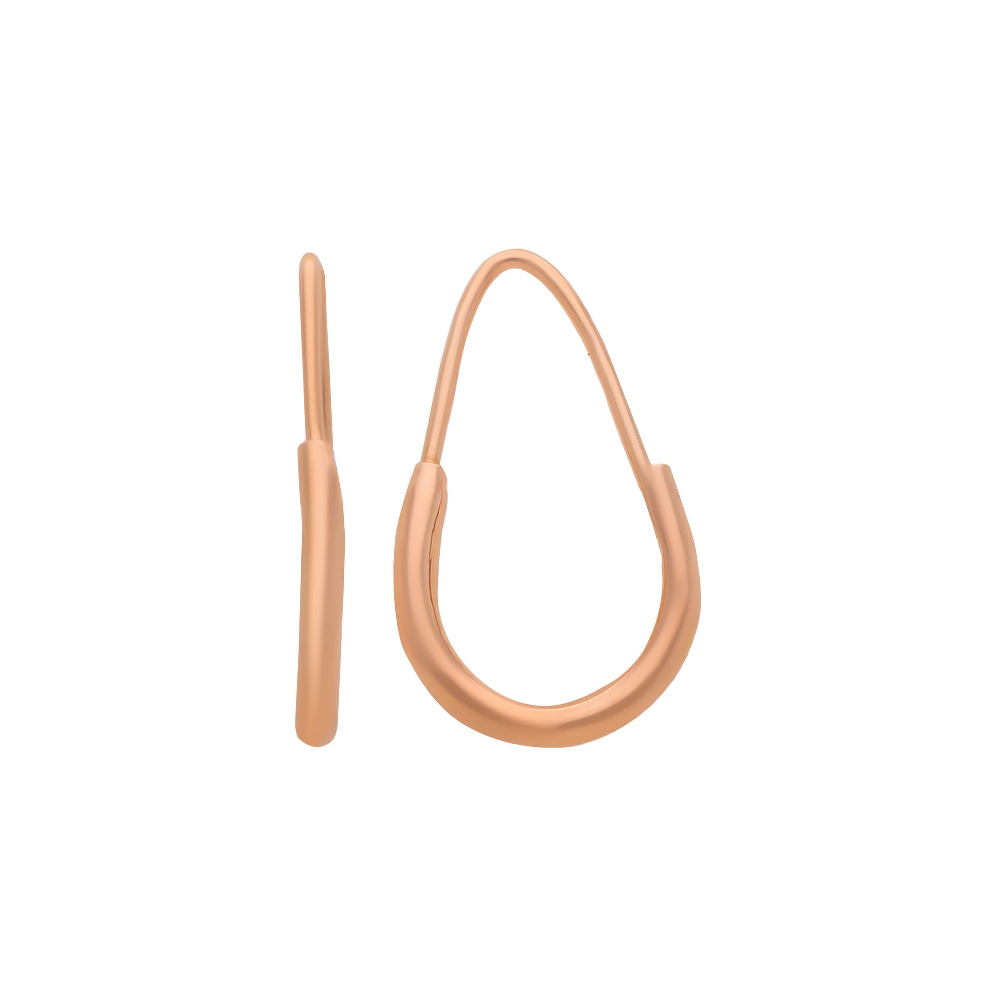 Серьги, золото, 585, 1.79г, 58536, изображение 2 | GoldMarket.kz