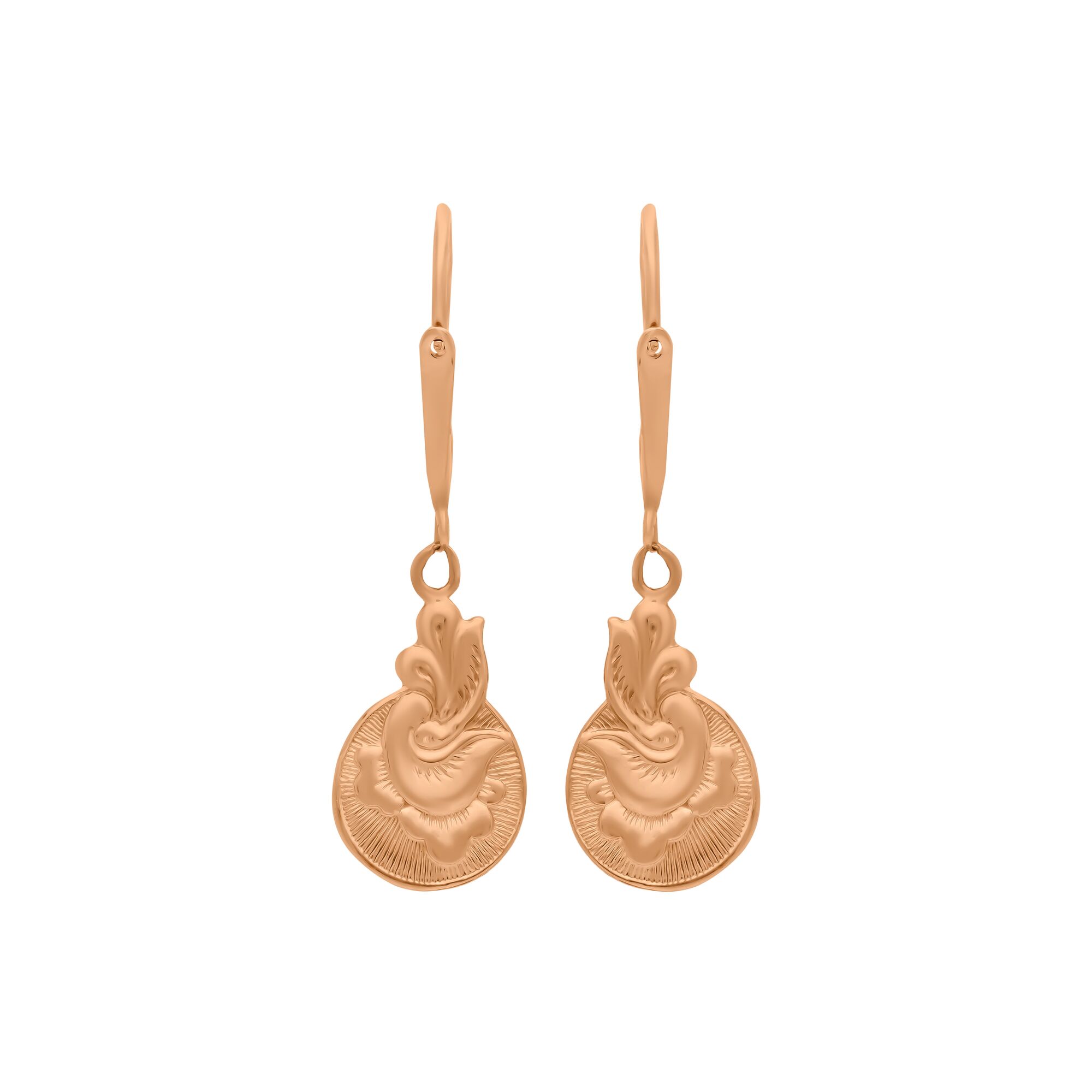 Серьги, золото, 585, 6.66г, 58542 | GoldMarket.kz