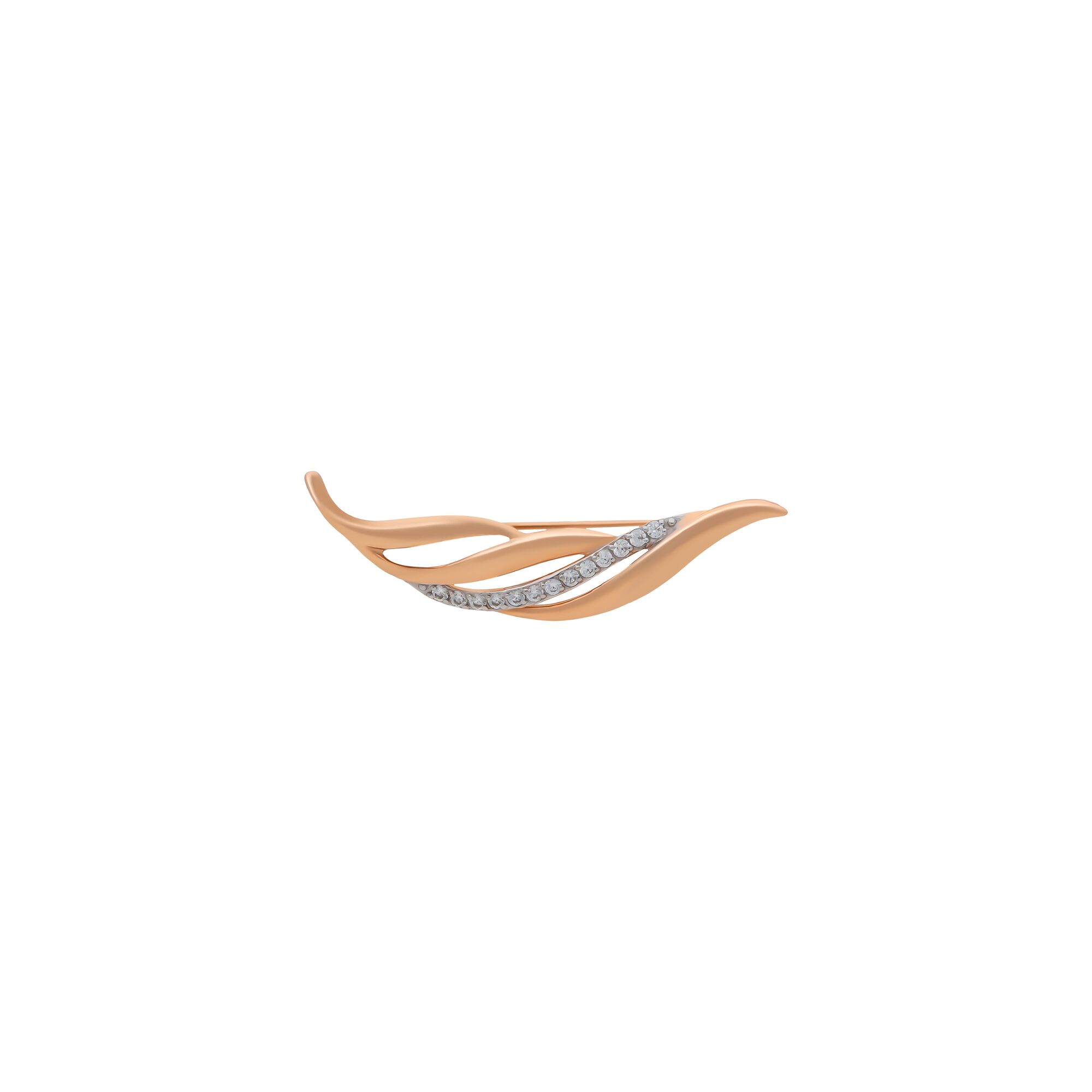 Брошь, золото, 585, 1.63г,  58557 | GoldMarket.kz