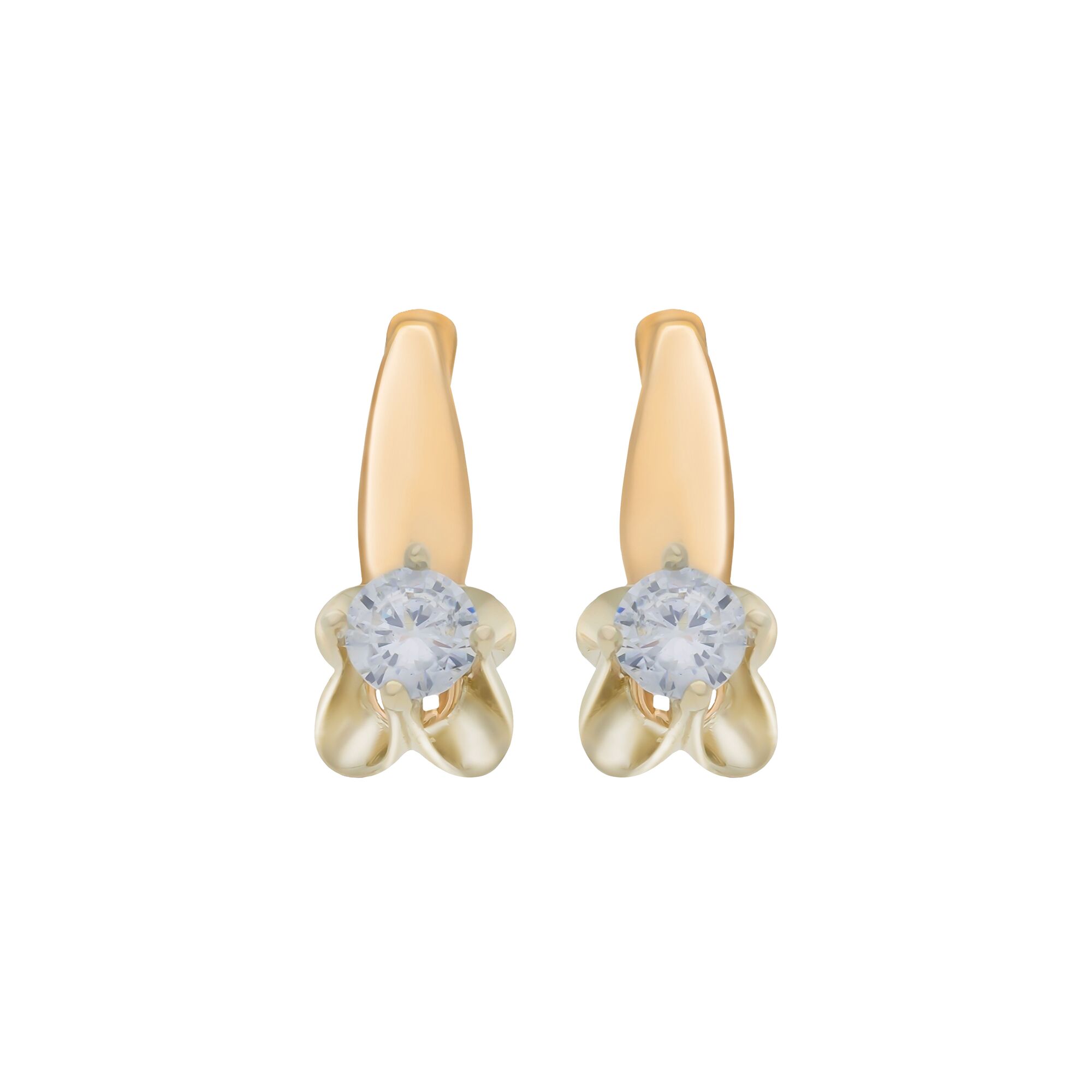 Серьги, золото, 585, 3.75г, 56976 | GoldMarket.kz