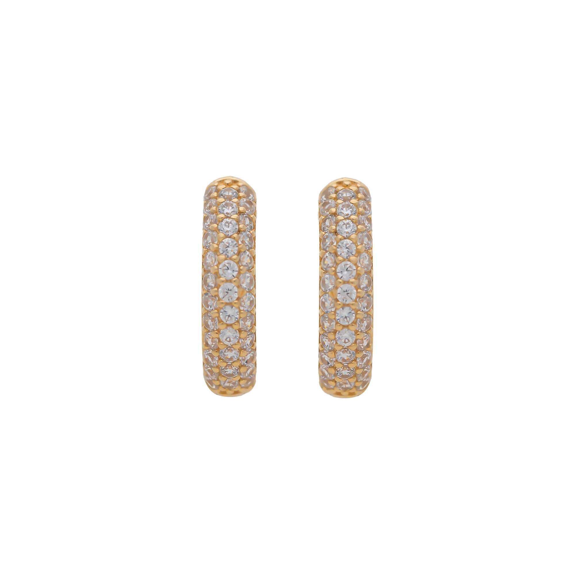 Серьги, золото, 585, 4.41г, 56978 | GoldMarket.kz