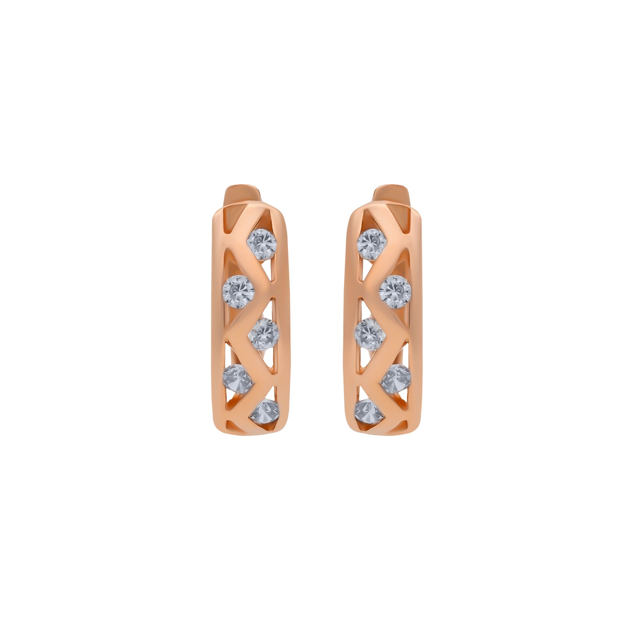 Серьги, золото, 585, 3.78г, 56984 | GoldMarket.kz