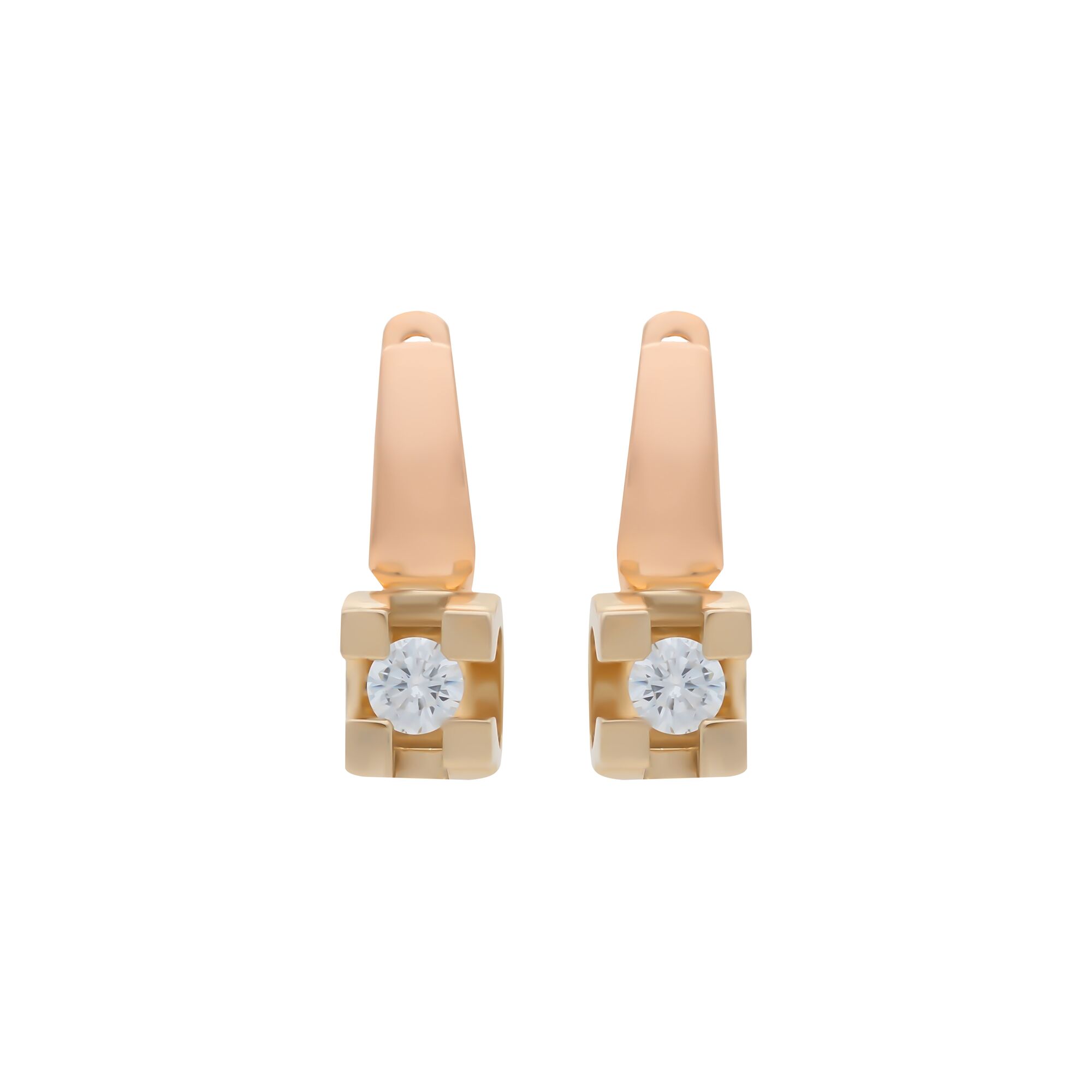 Серьги, золото, 585, 5.78г, 57804 | GoldMarket.kz