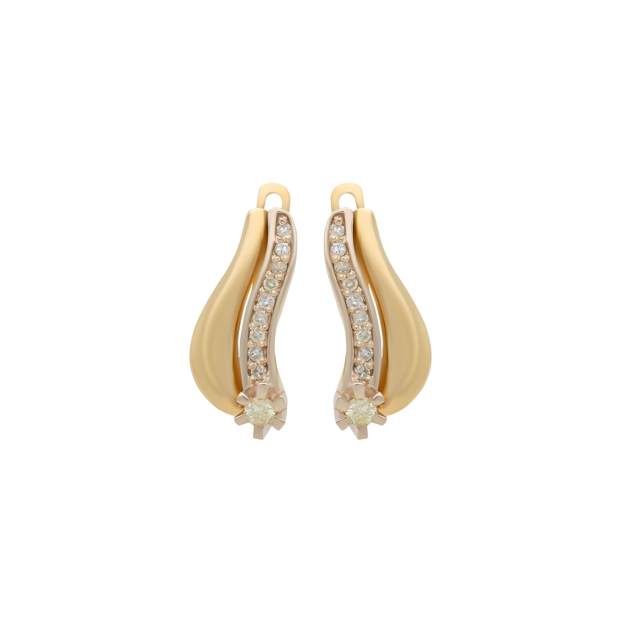 Серьги, золото, 585, 5.5г, 57849 | GoldMarket.kz