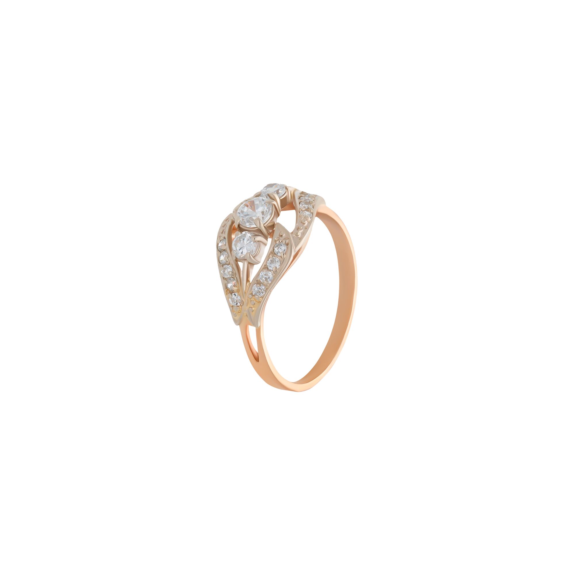 Кольцо, золото, 585, 3.45г, 57859 | GoldMarket.kz
