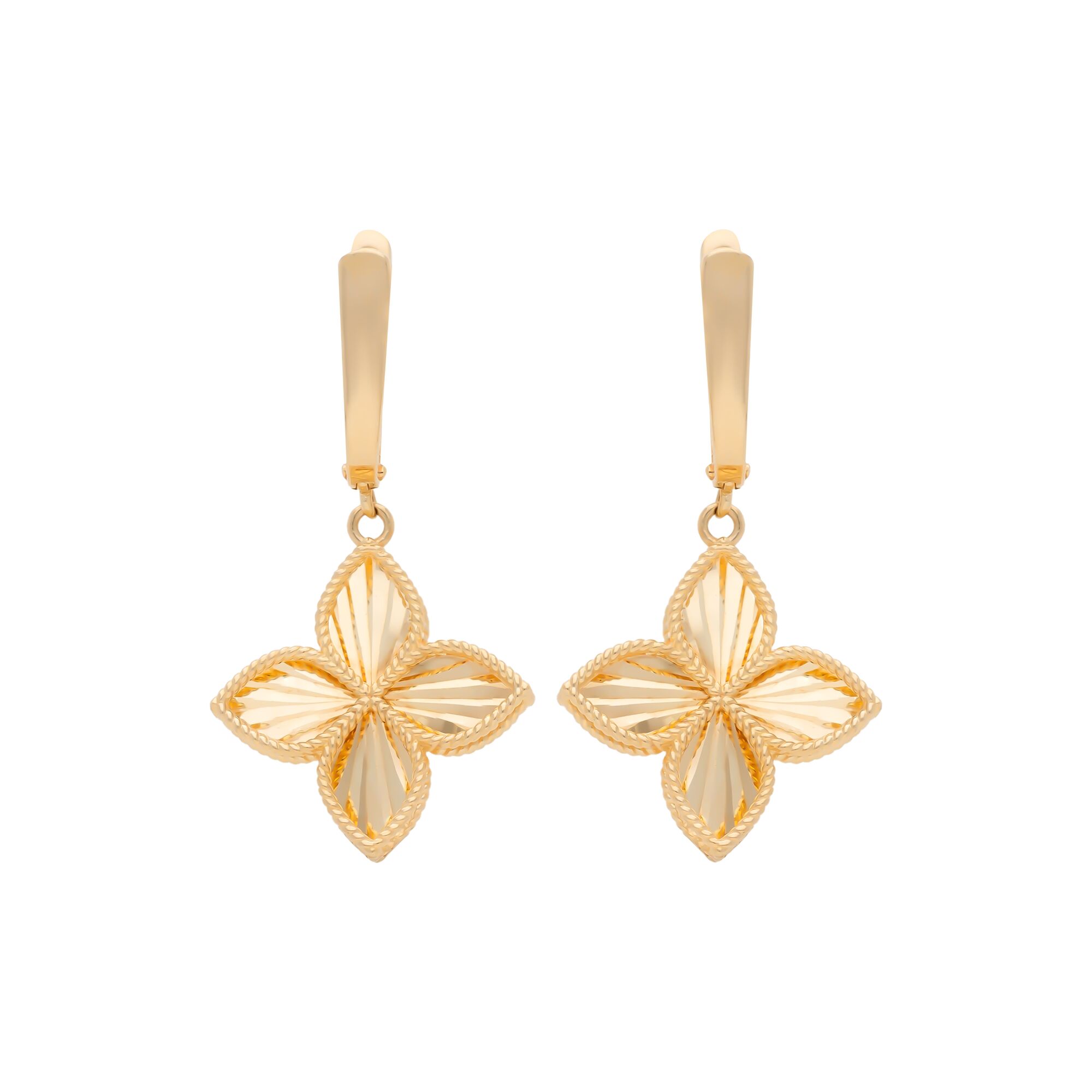 Серьги, золото, 585, 4.11г, 57886 | GoldMarket.kz