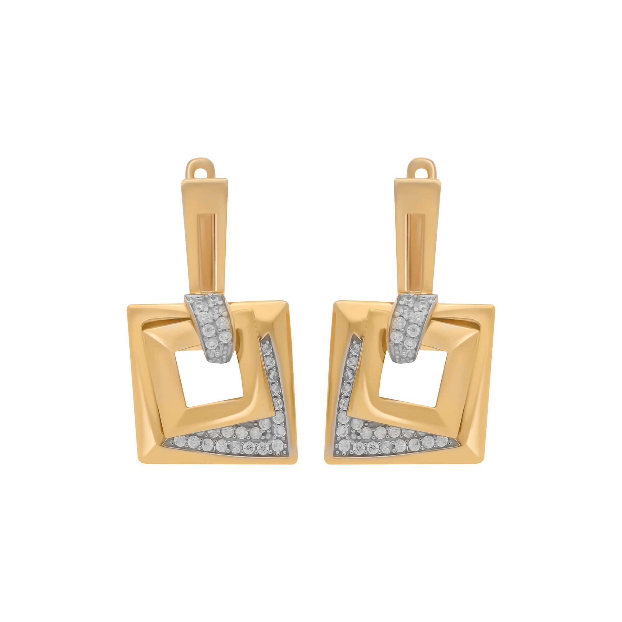 Серьги, золото, 585, 7г, 57922 | GoldMarket.kz