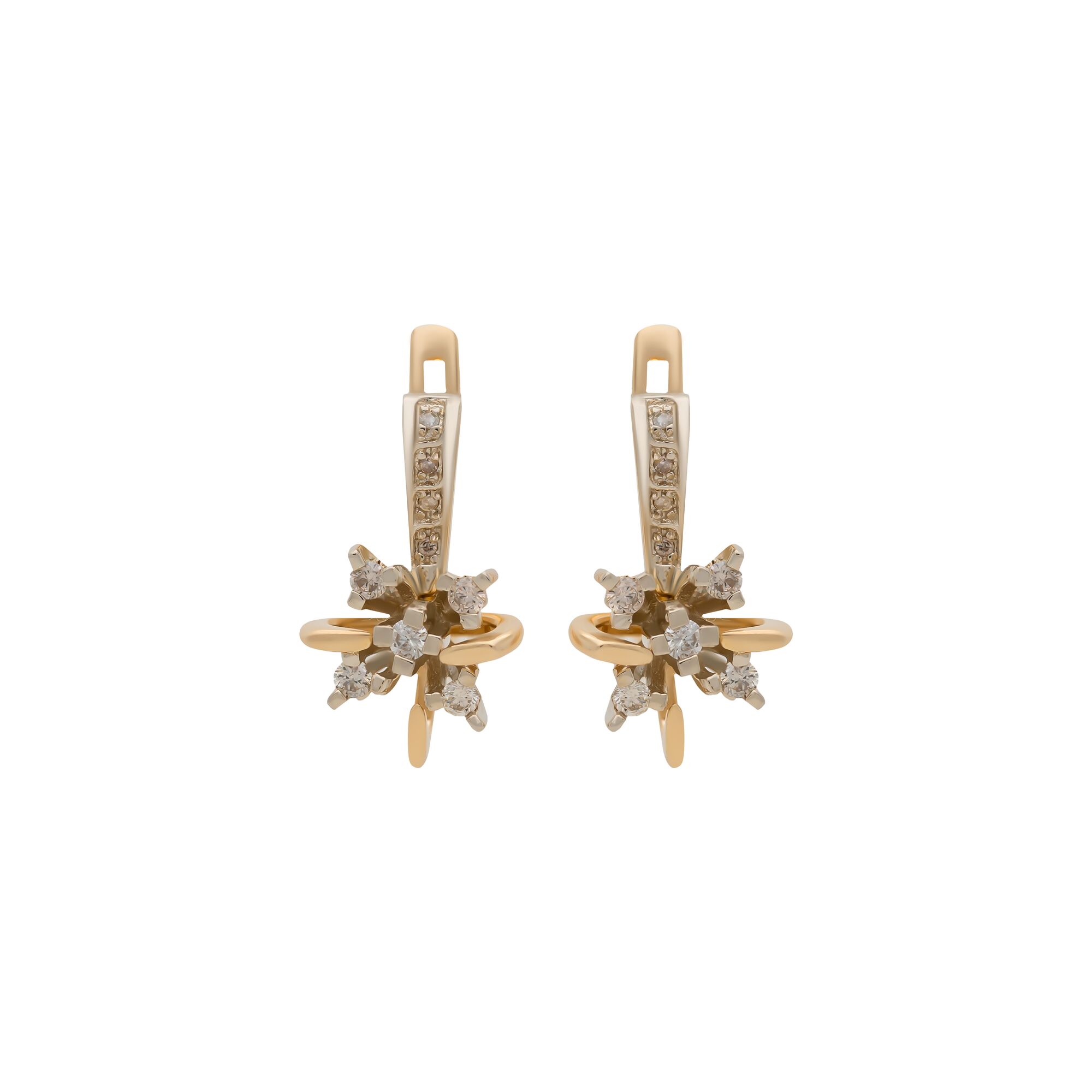 Серьги, золото, 585, 7г, 58099 | GoldMarket.kz