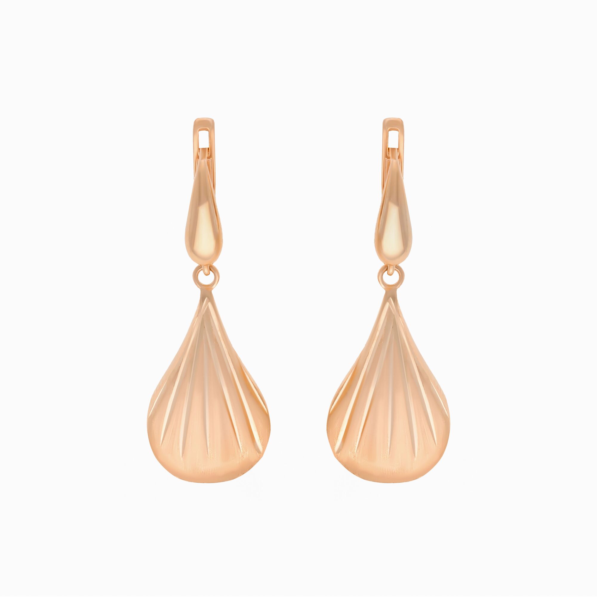 Серьги, золото, 585, 4.02г, 58128 | GoldMarket.kz