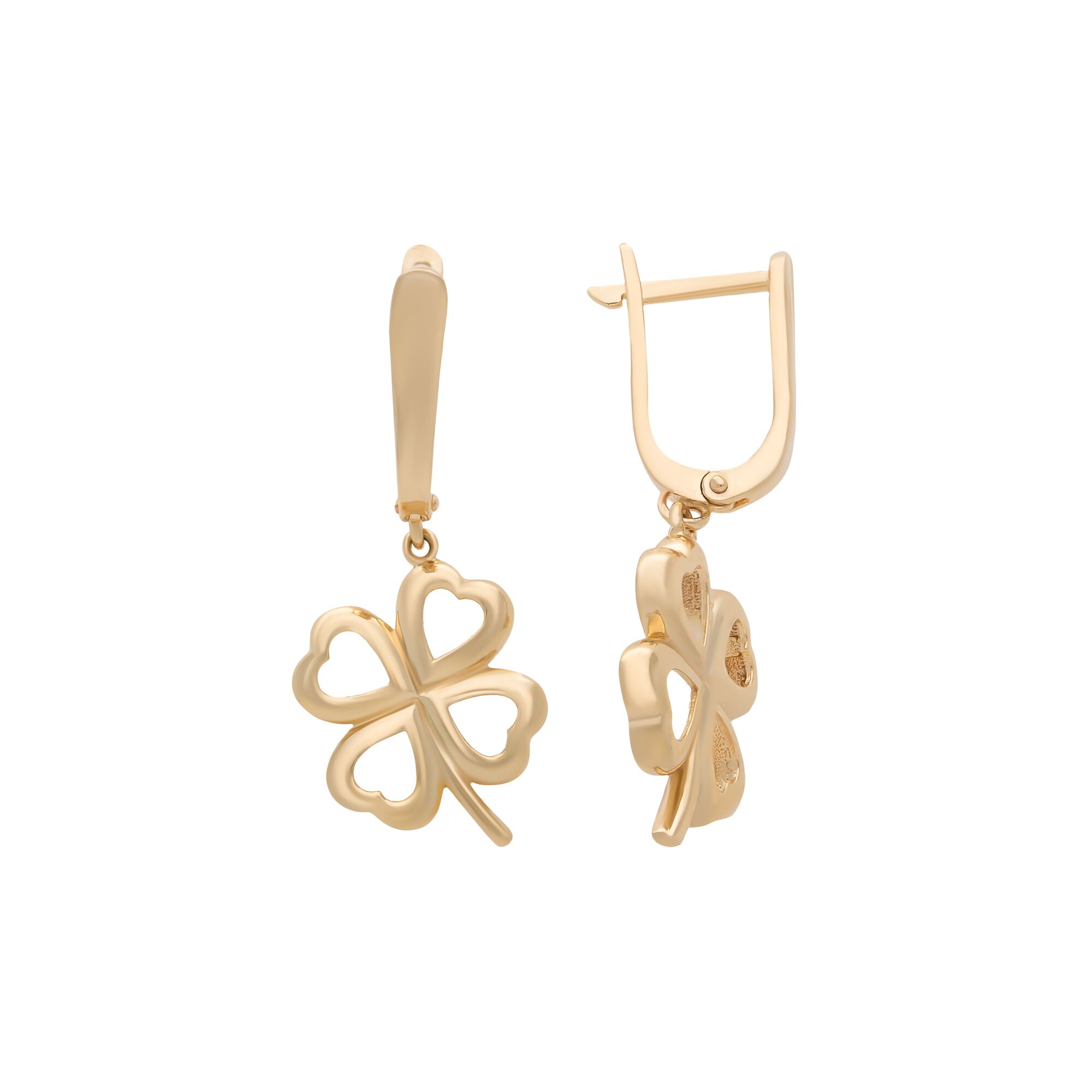 Серьги, золото, 585, 3.08г, 58136, изображение 2 | GoldMarket.kz