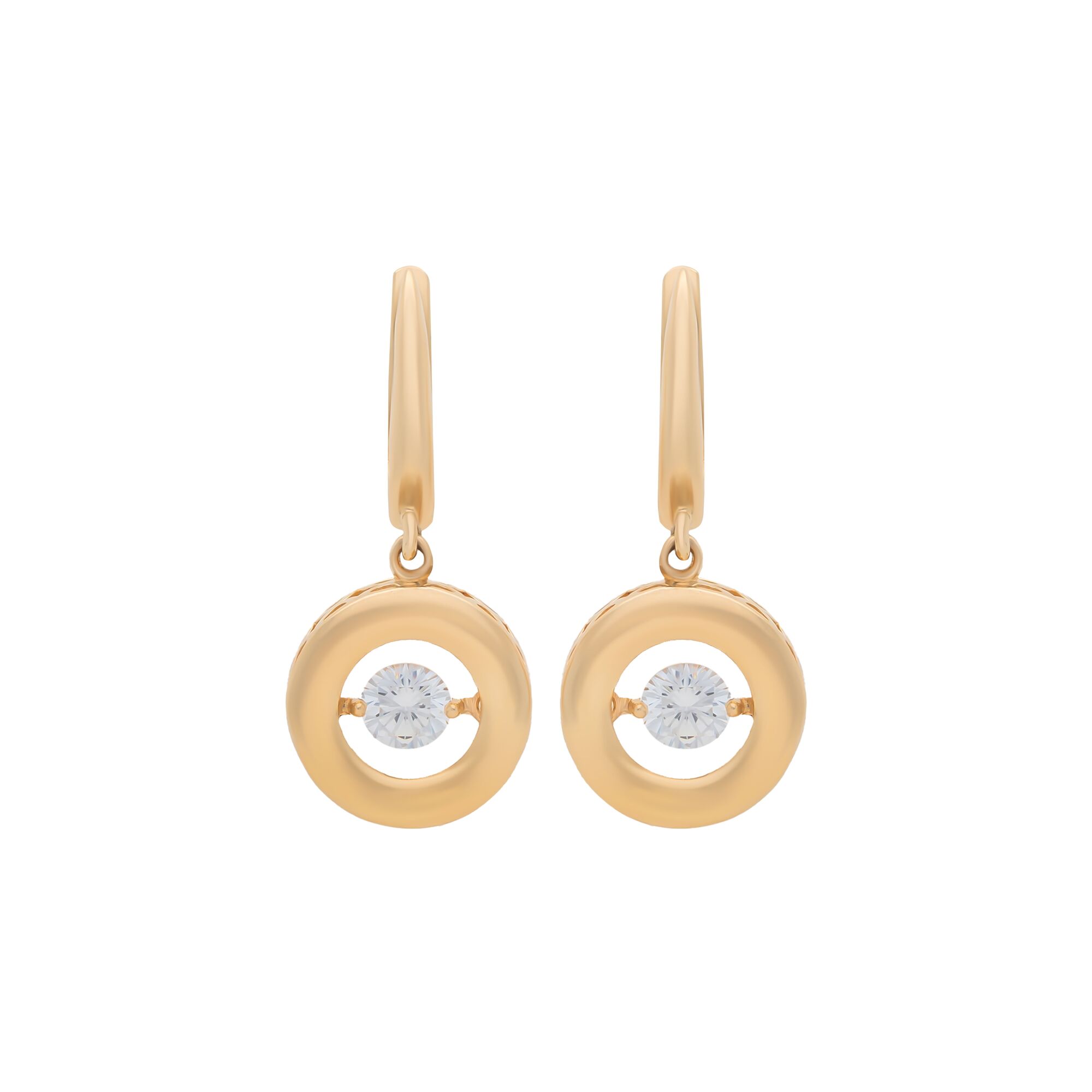 Серьги, золото, 585, 4.28г, 58161 | GoldMarket.kz