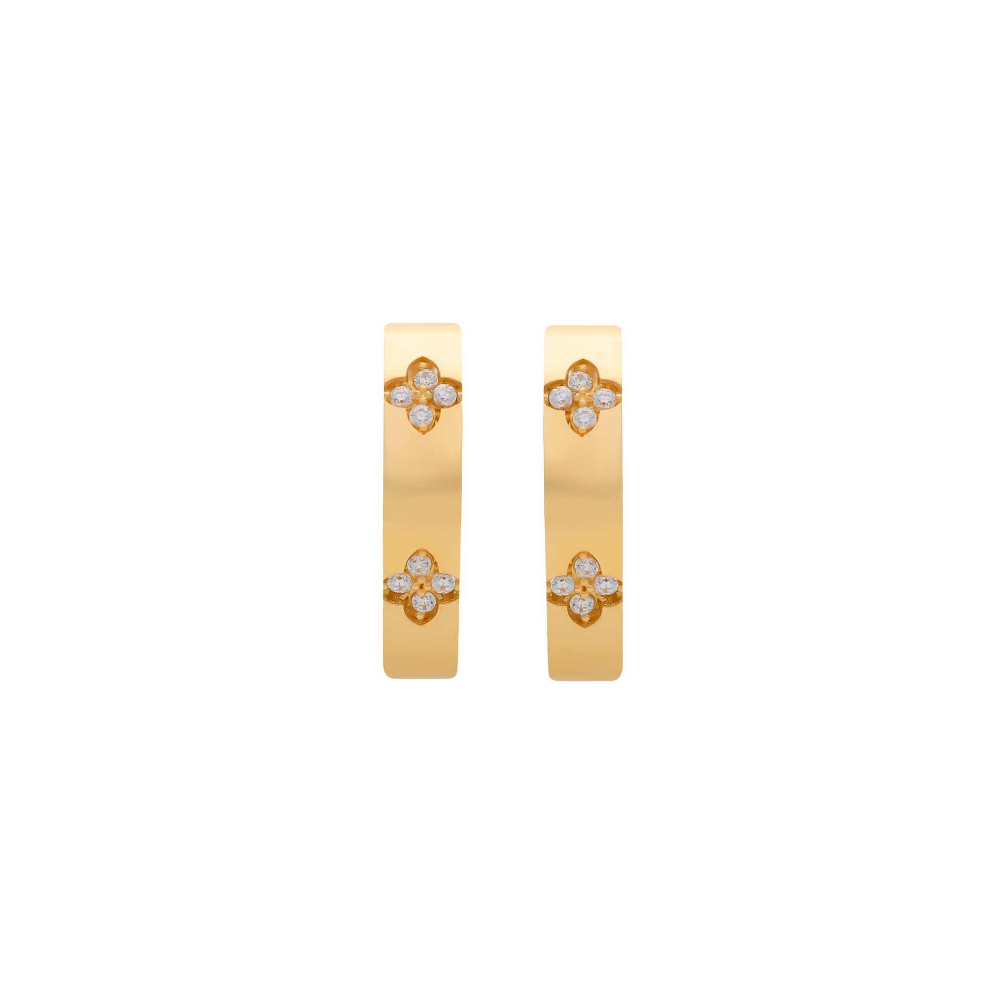 Серьги, золото, 750, 5.82г, 58210 | GoldMarket.kz