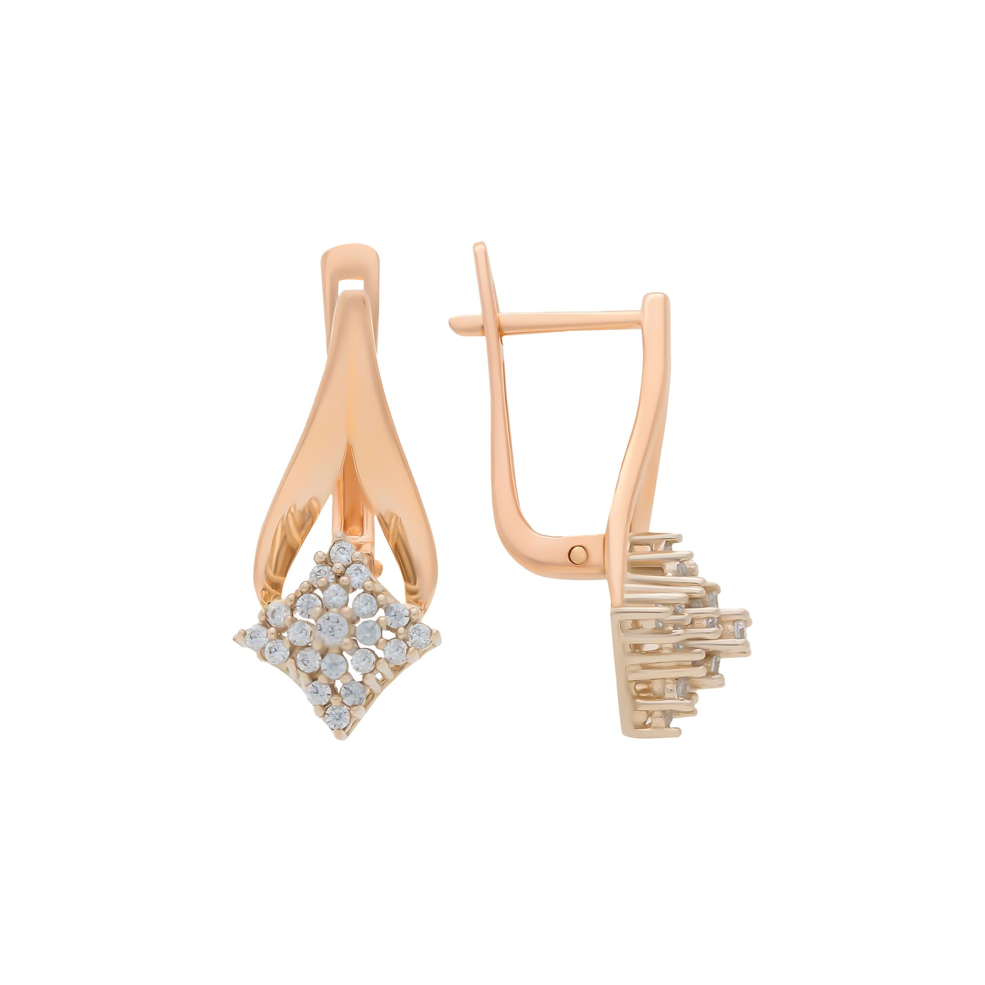 Серьги, золото, 585, 4.5г, 58300, изображение 2 | GoldMarket.kz