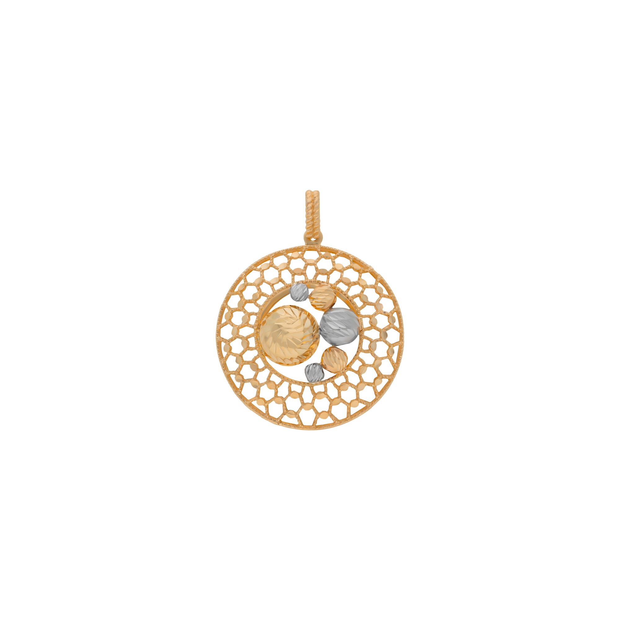 Подвеска, золото, 585, 3.86г, 58335 | GoldMarket.kz