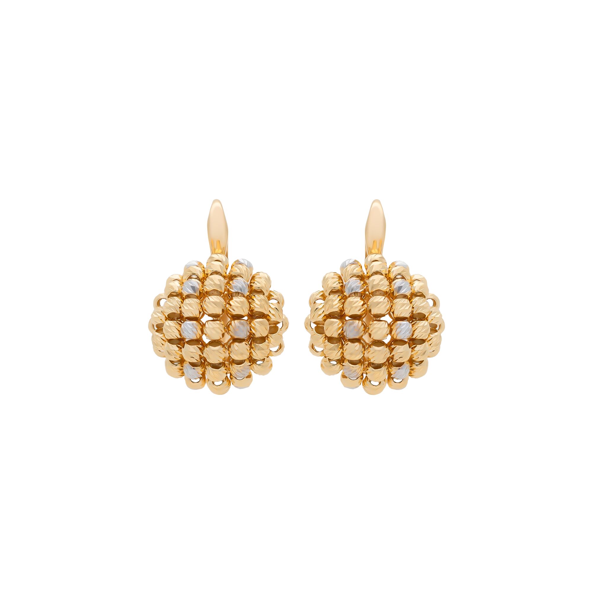 Серьги, золото, 585, 6.99г, 58345 | GoldMarket.kz