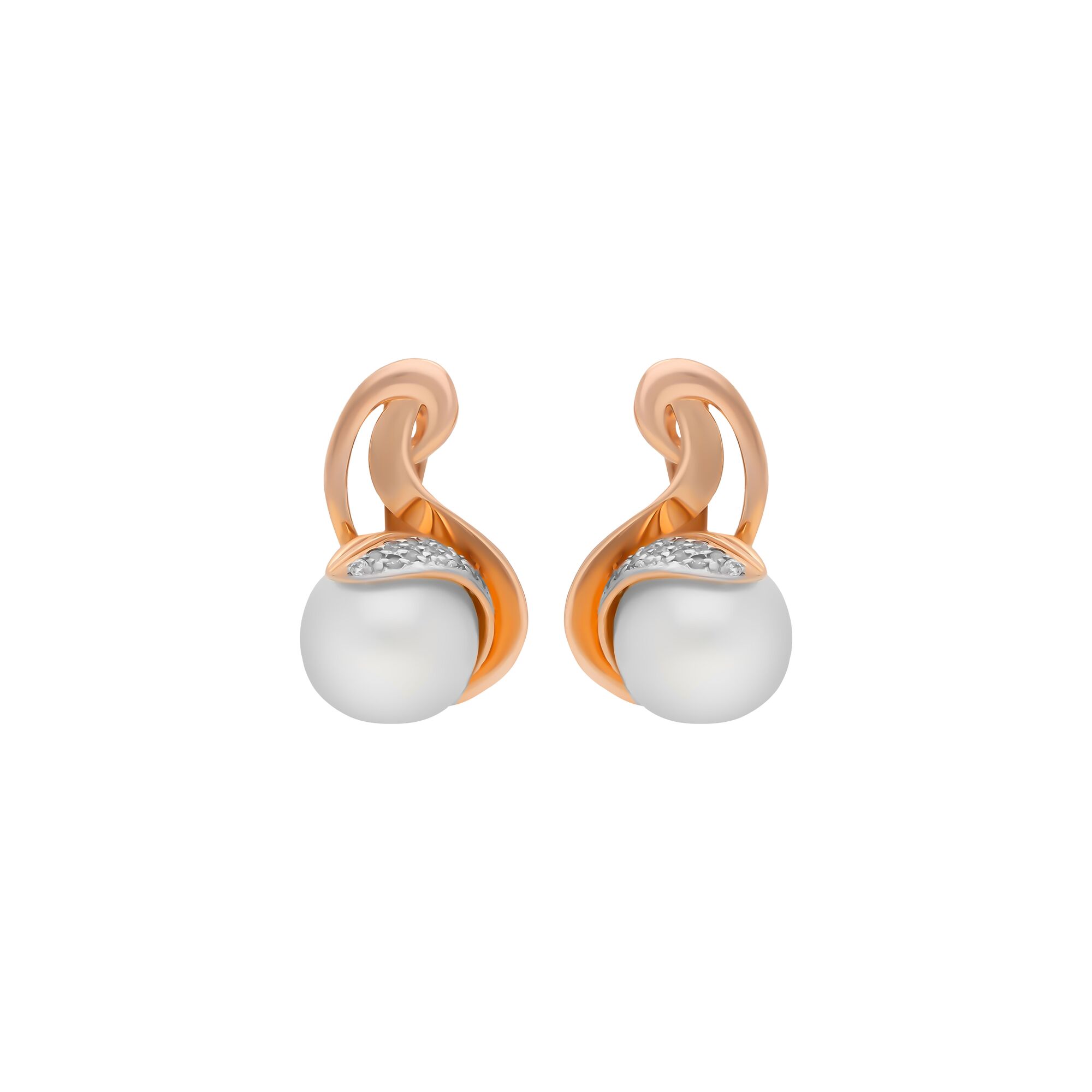 Серьги, золото, 585, 6.02г, 58575 | GoldMarket.kz