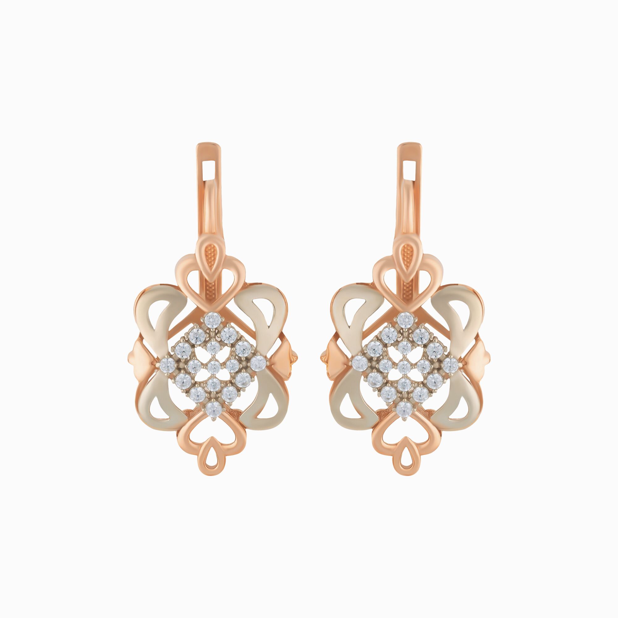 Серьги, золото, 585, 5.21г, 58584 | GoldMarket.kz