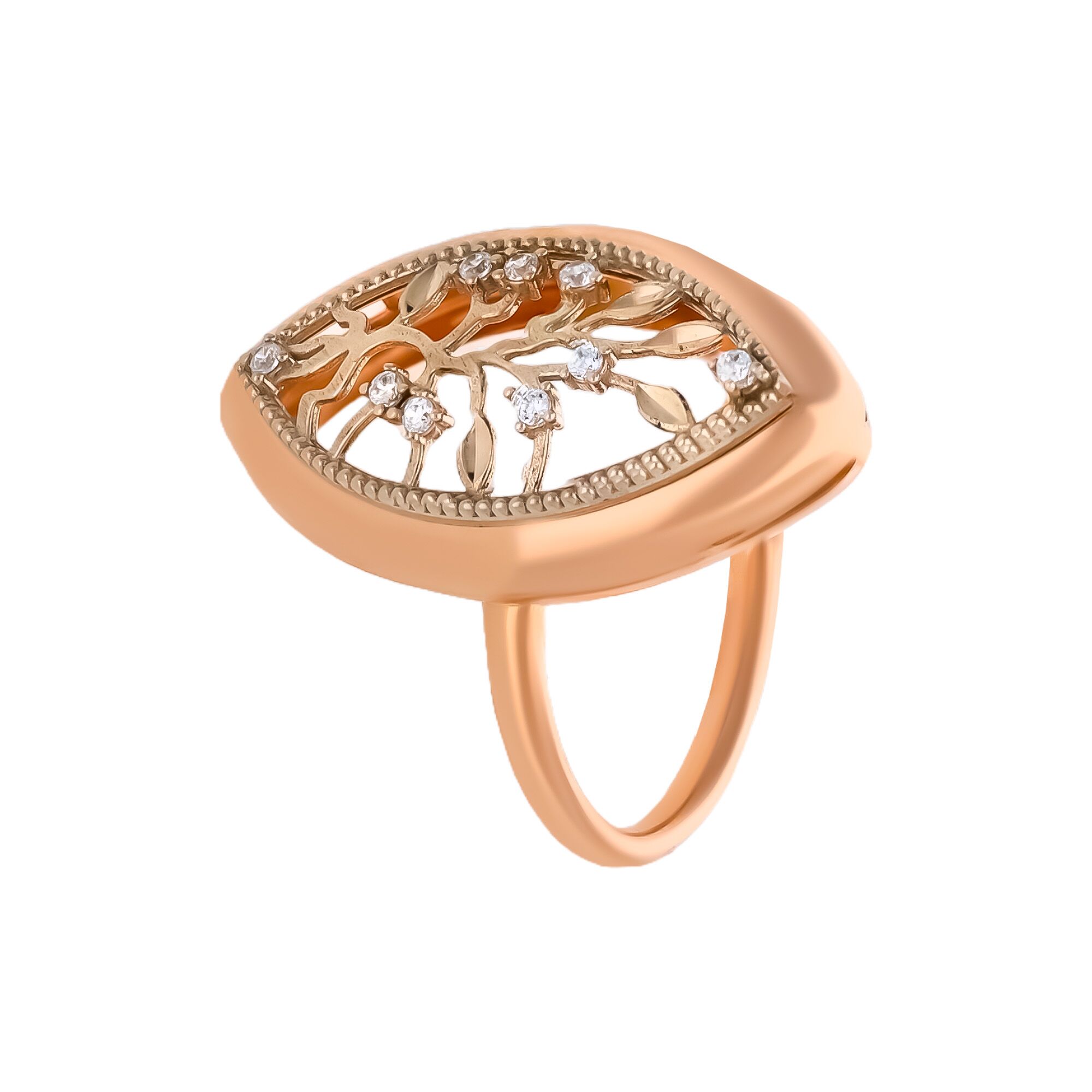 Кольцо, золото, 585, 2.06г, 58593 | GoldMarket.kz
