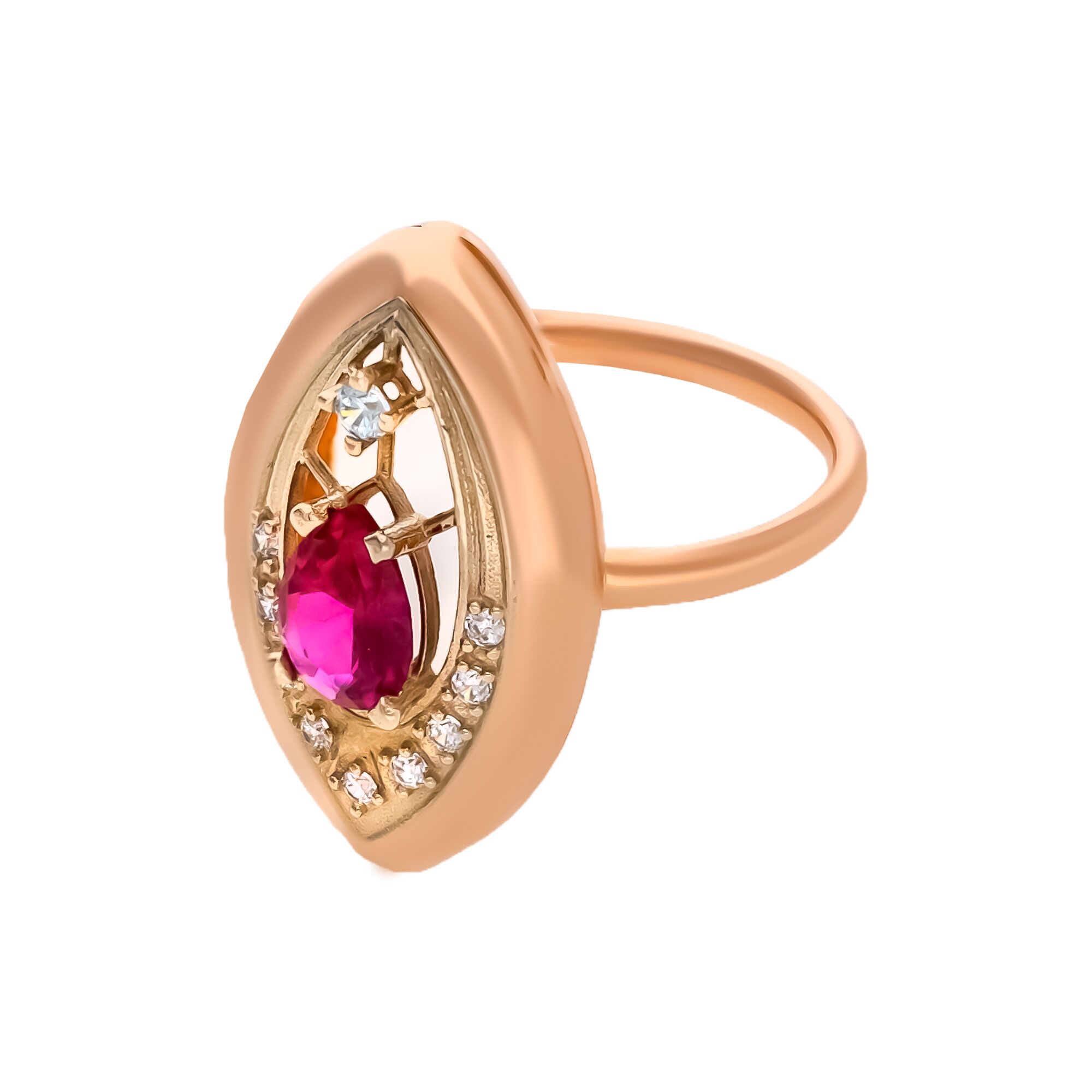 Кольцо, золото, 585, 2.19г, 58594, изображение 2 | GoldMarket.kz