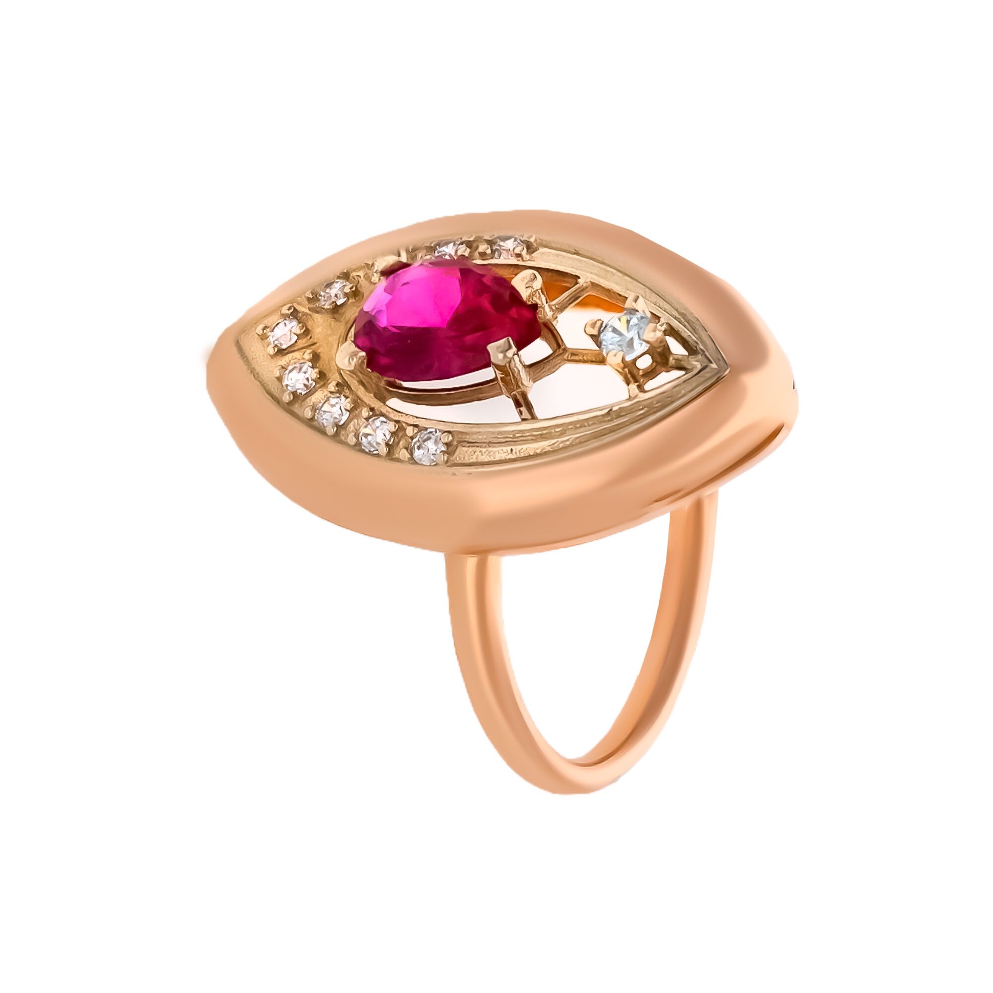 Кольцо, золото, 585, 2.19г, 58594 | GoldMarket.kz