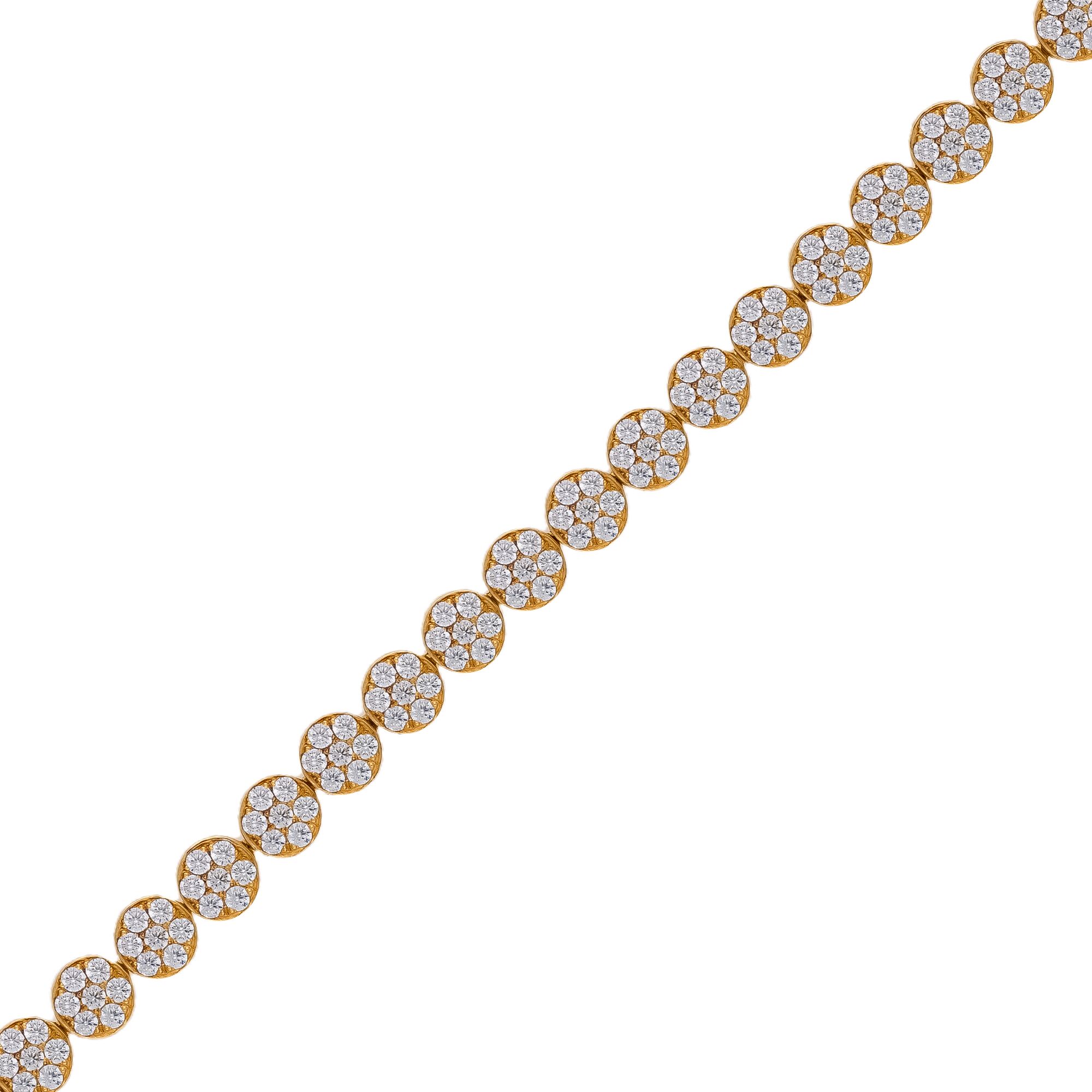 Браслет, золото, 585, 8.95г, 58638 | GoldMarket.kz
