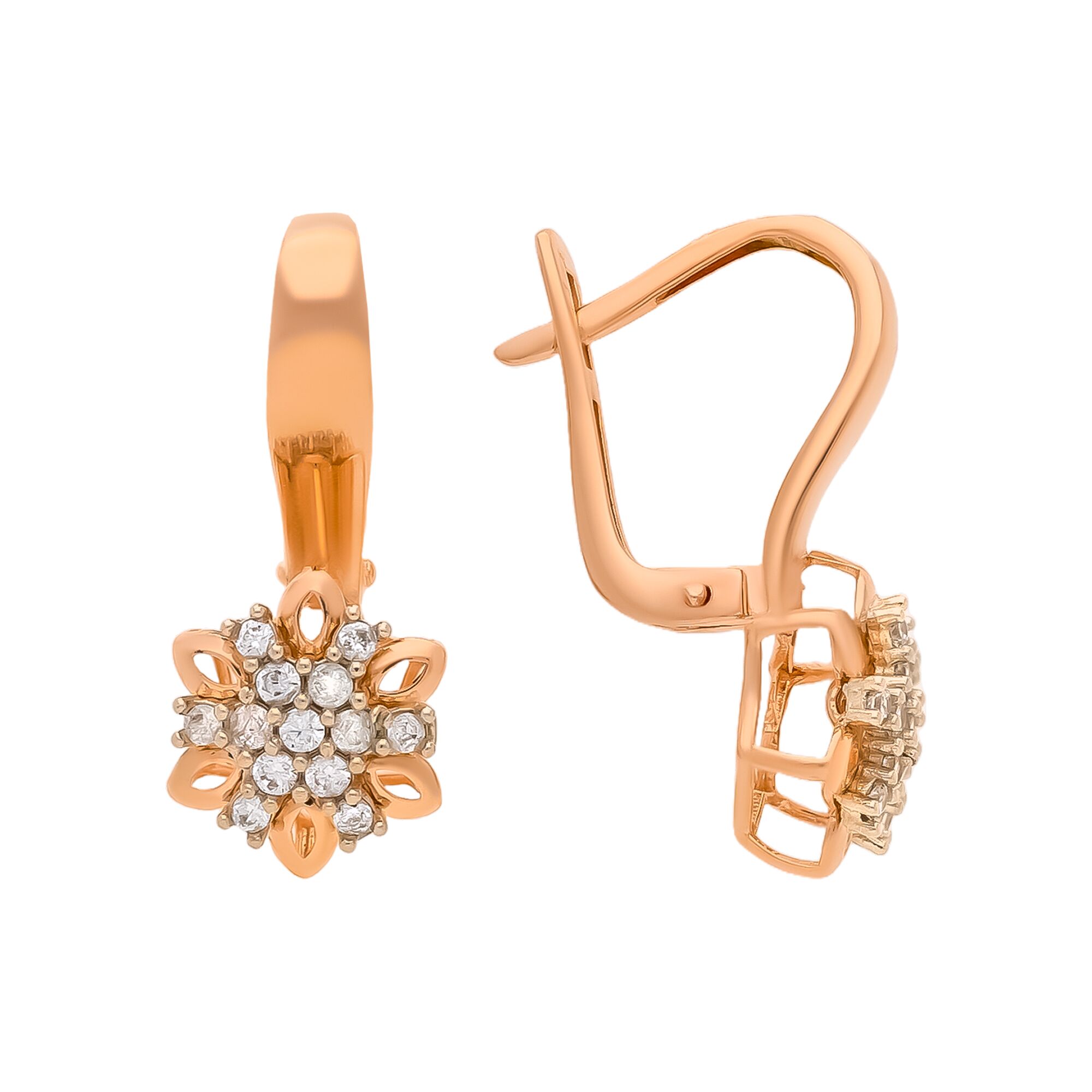 Серьги, золото, 585, 4.03г, 58640, изображение 2 | GoldMarket.kz