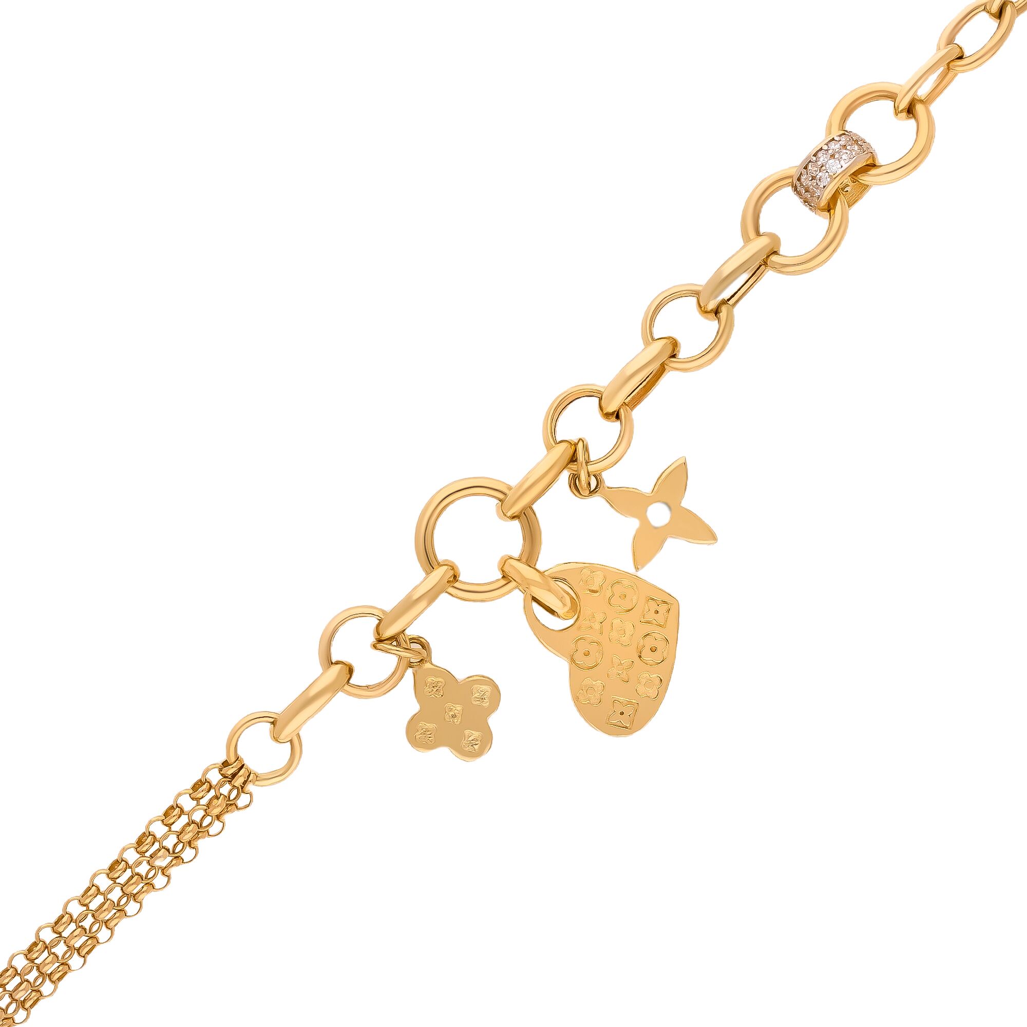 Браслет, золото, 585, 7.95г, 58671 | GoldMarket.kz
