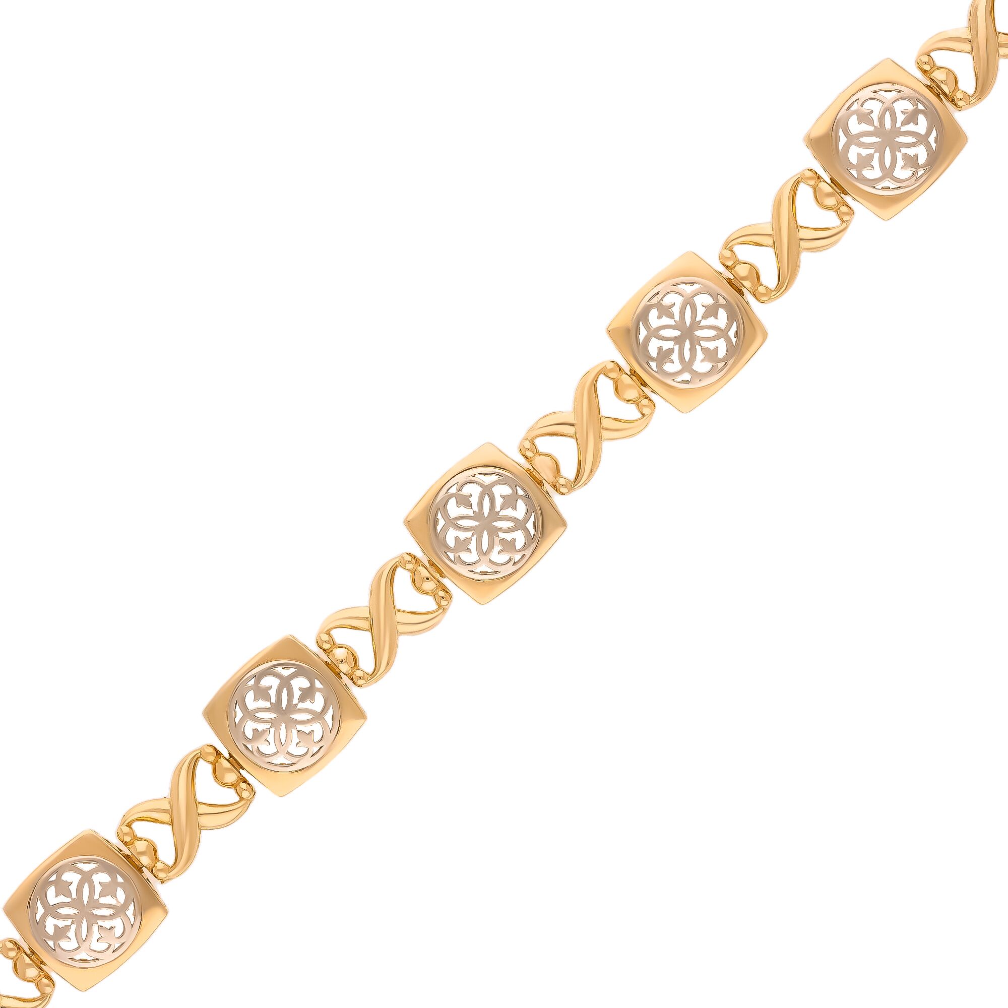 Браслет, золото, 585, 14.01г, 58792 | GoldMarket.kz