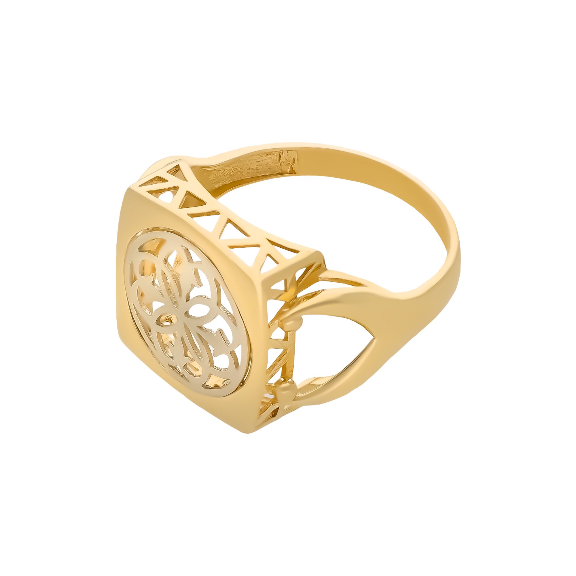 Кольцо, золото, 585, 2.96г, 58802, изображение 2 | GoldMarket.kz