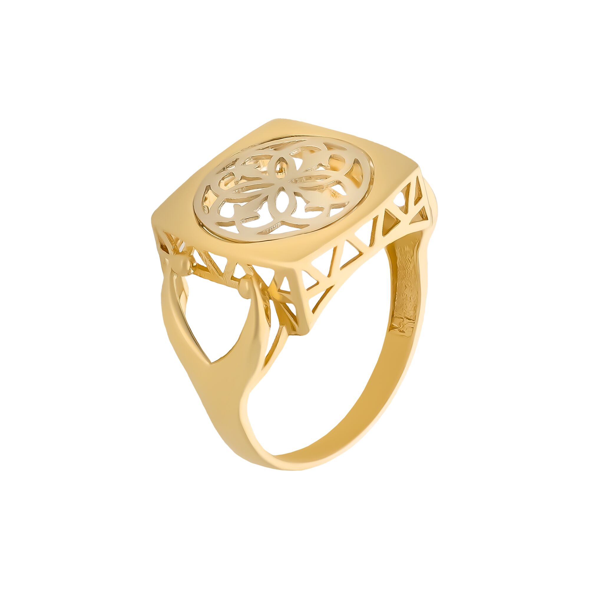 Кольцо, золото, 585, 2.96г, 58802 | GoldMarket.kz