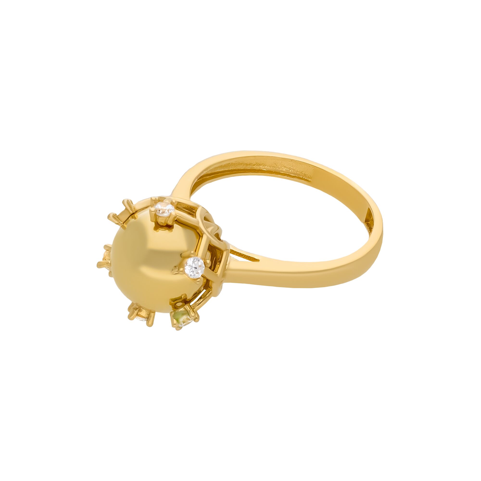 Кольцо, золото, 585, 3.43г, 58809, изображение 2 | GoldMarket.kz