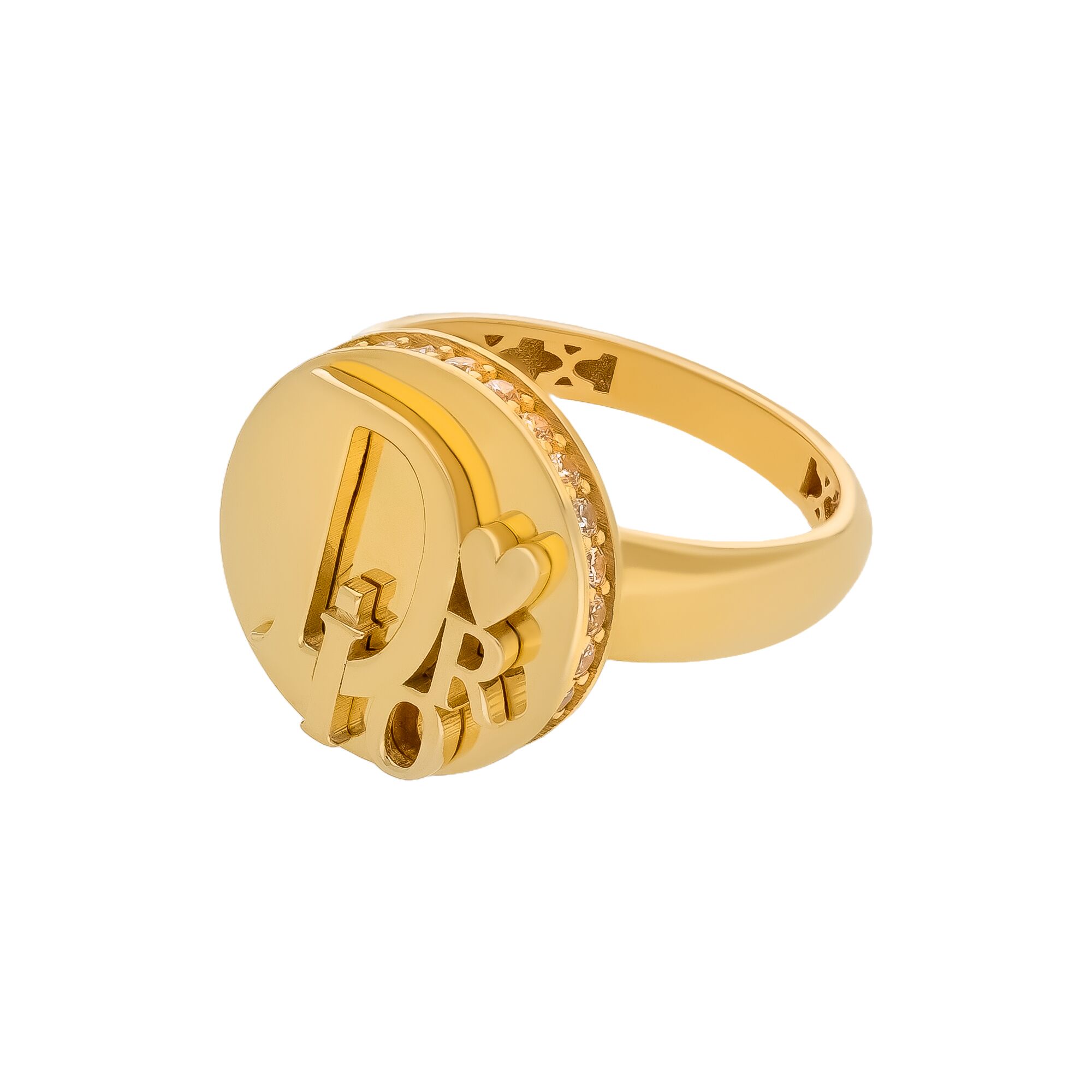 Кольцо, золото, 585, 3.85г, 58817, изображение 2 | GoldMarket.kz