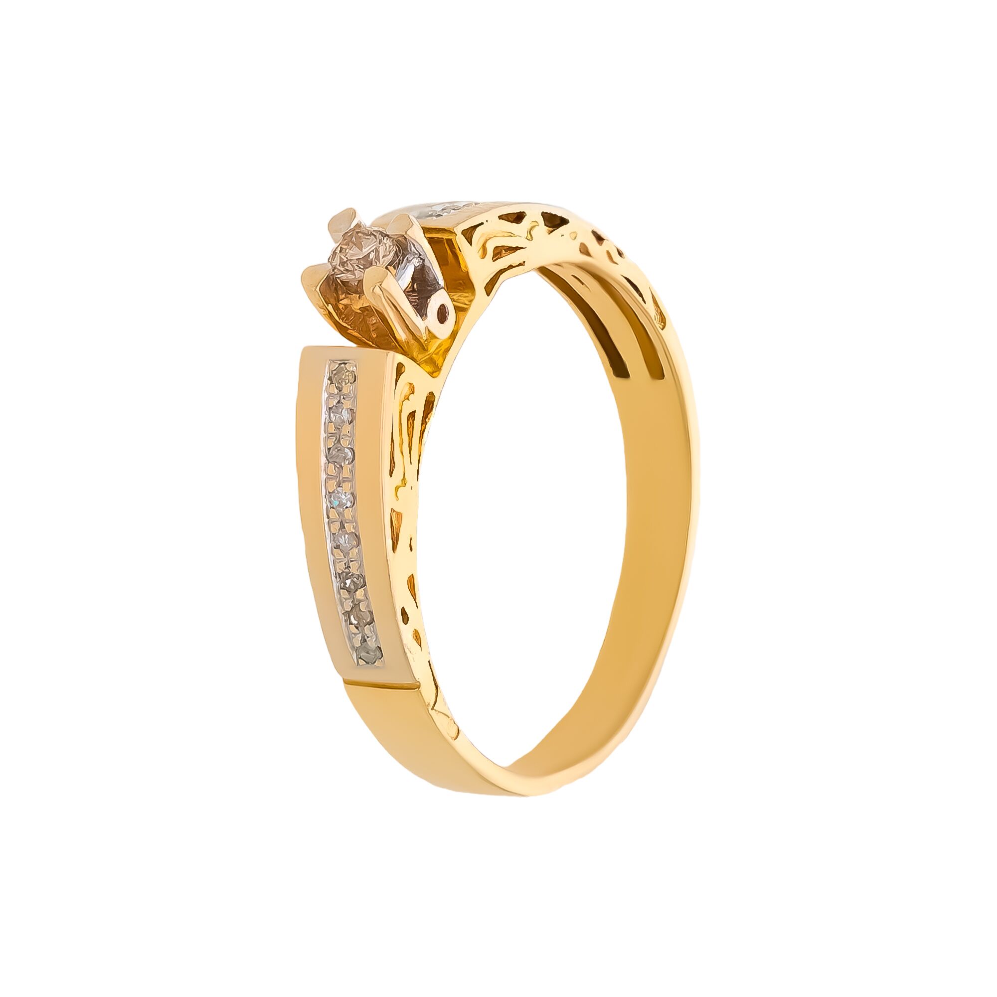 Кольцо, золото, 585, 2.75г, 58855 | GoldMarket.kz