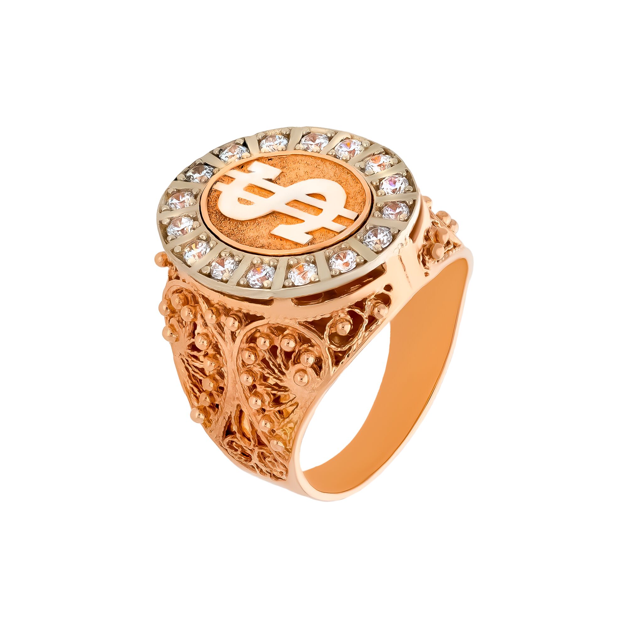 Кольцо, золото, 585, 10.85г, 58871 | GoldMarket.kz