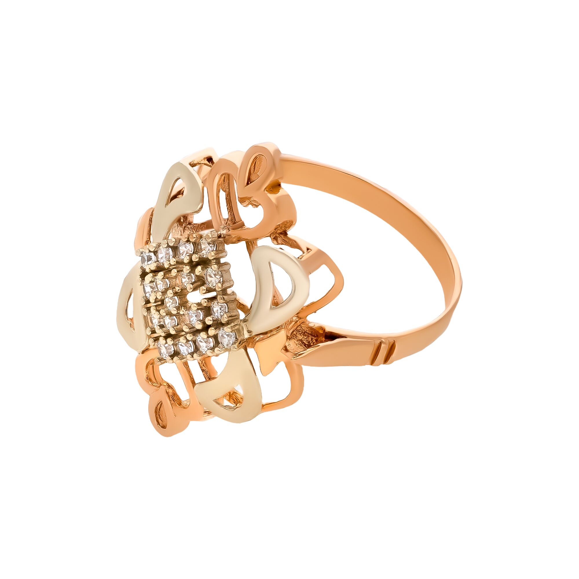 Кольцо, золото, 585, 3.66г, 58885, изображение 2 | GoldMarket.kz