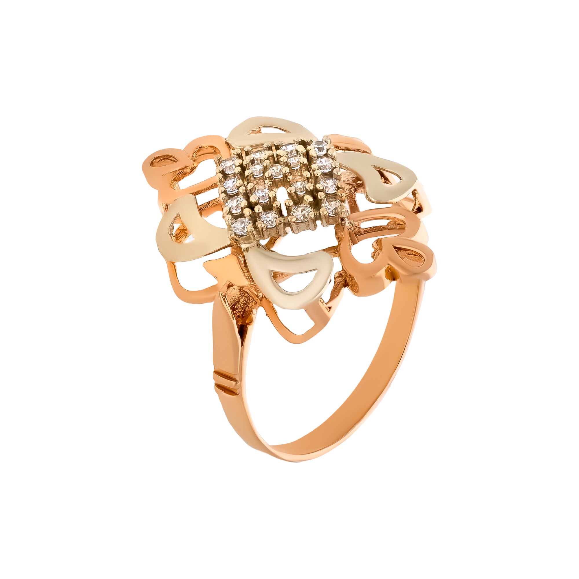 Кольцо, золото, 585, 3.66г, 58885 | GoldMarket.kz