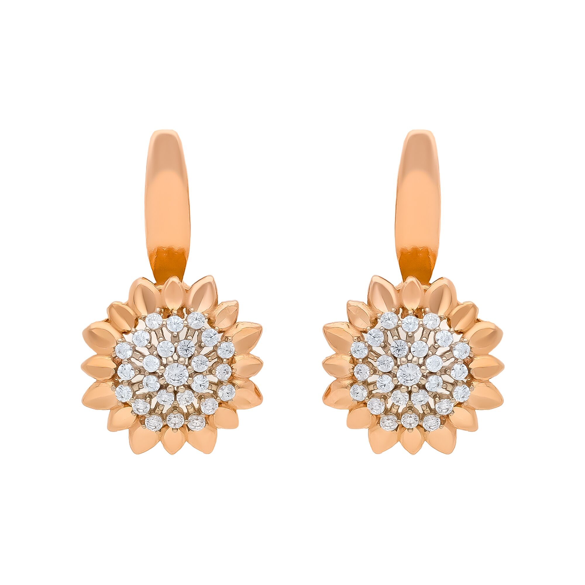 Серьги, золото, 585, 4.48г, 58893 | GoldMarket.kz
