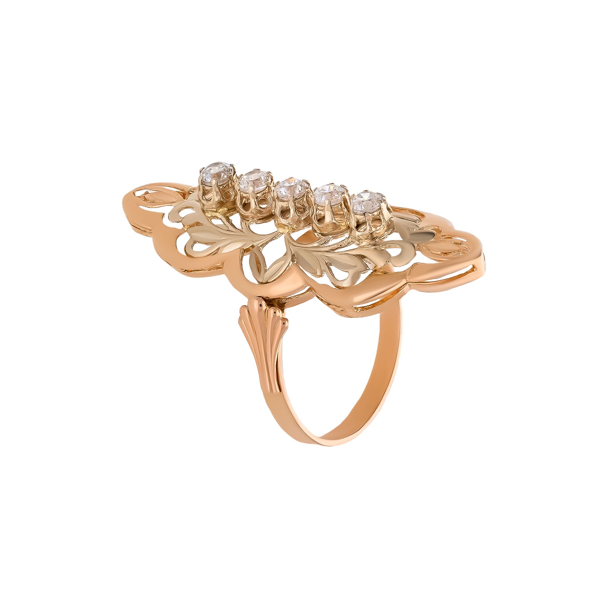 Кольцо, золото, 585, 5.23г, 58910 | GoldMarket.kz