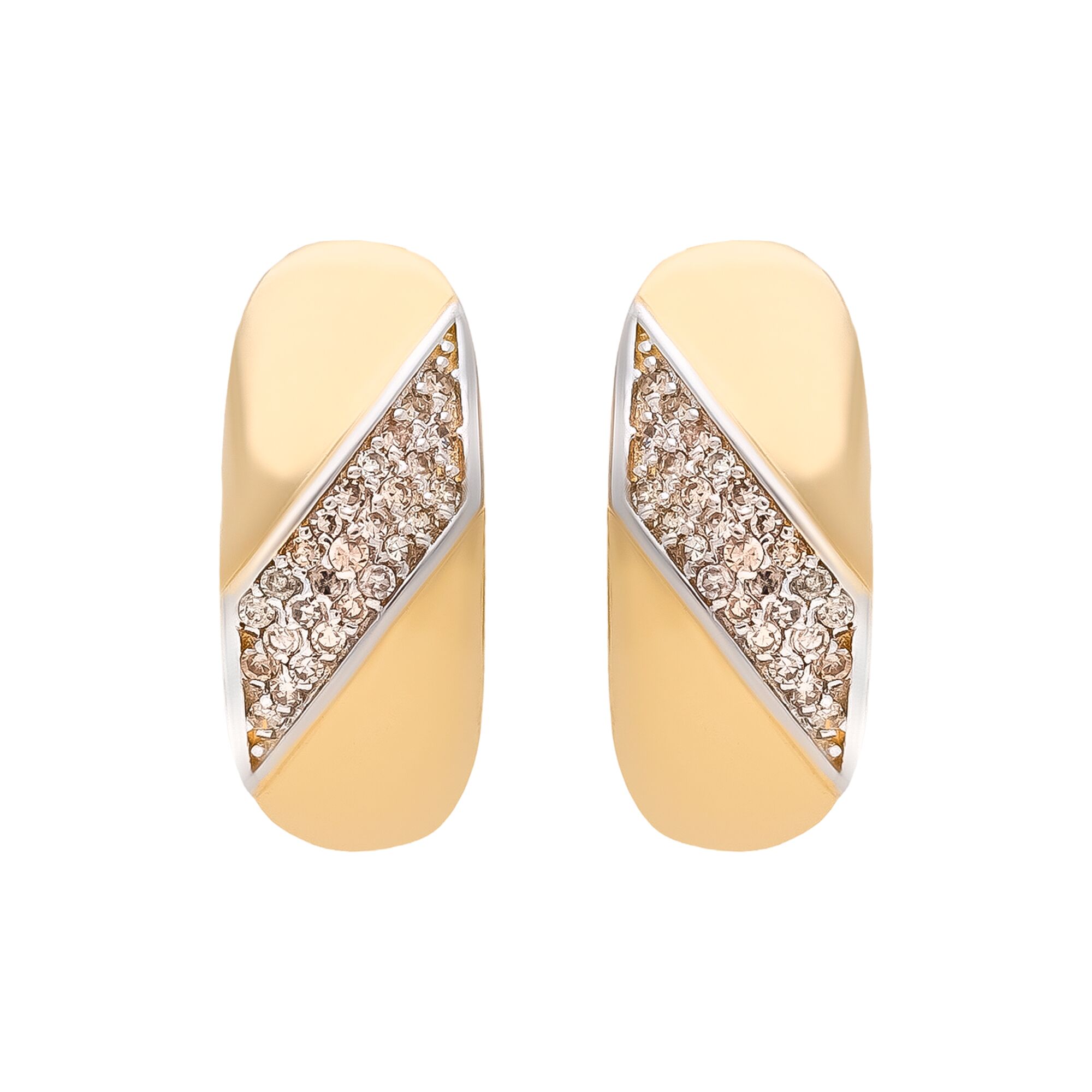 Серьги, золото, 585, 4.16г, 58928 | GoldMarket.kz