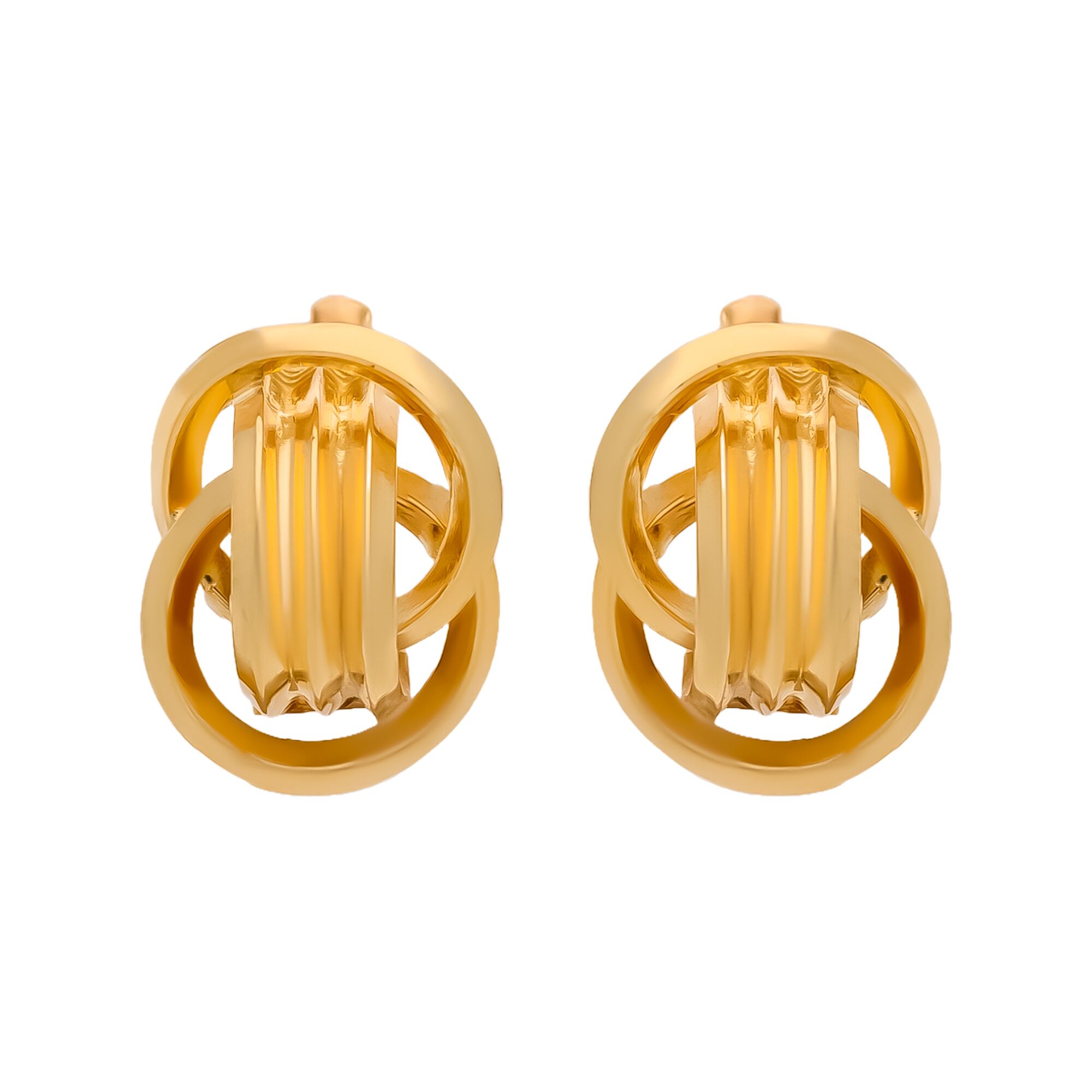Серьги, золото, 585, 3.74г, 59058 | GoldMarket.kz