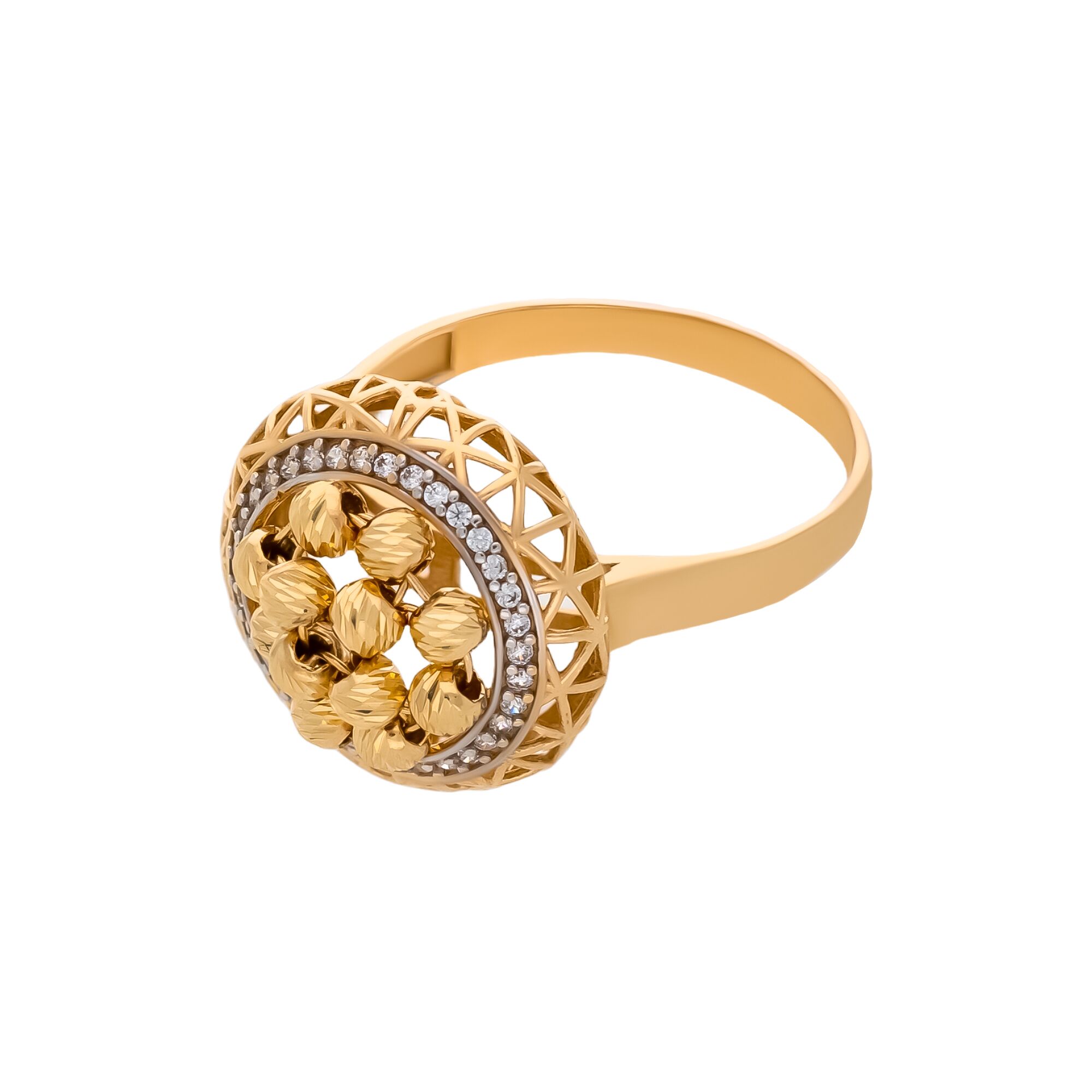 Кольцо, золото, 585, 3.67г, 59059, изображение 2 | GoldMarket.kz