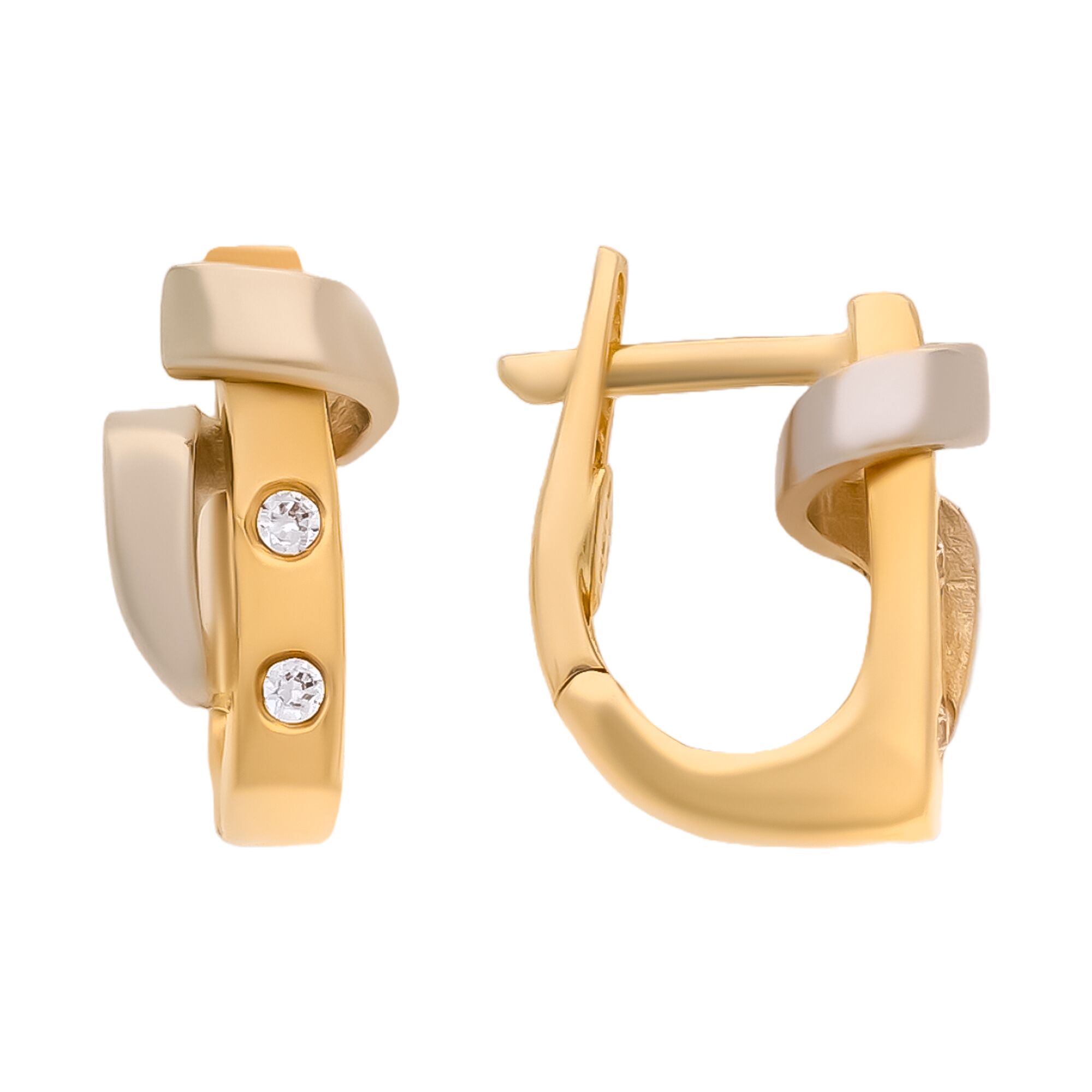 Серьги, золото, 585, 4.47г, 59098, изображение 2 | GoldMarket.kz