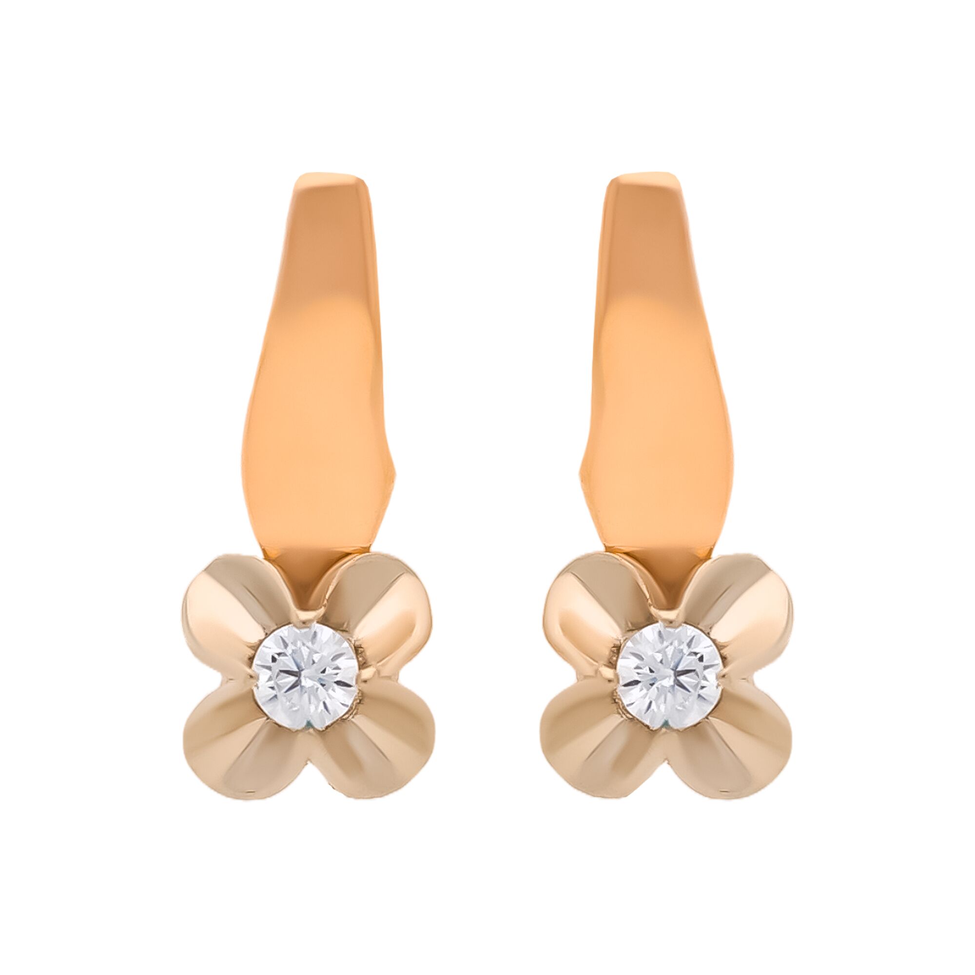 Серьги, золото, 585, 3.23г, 59109 | GoldMarket.kz