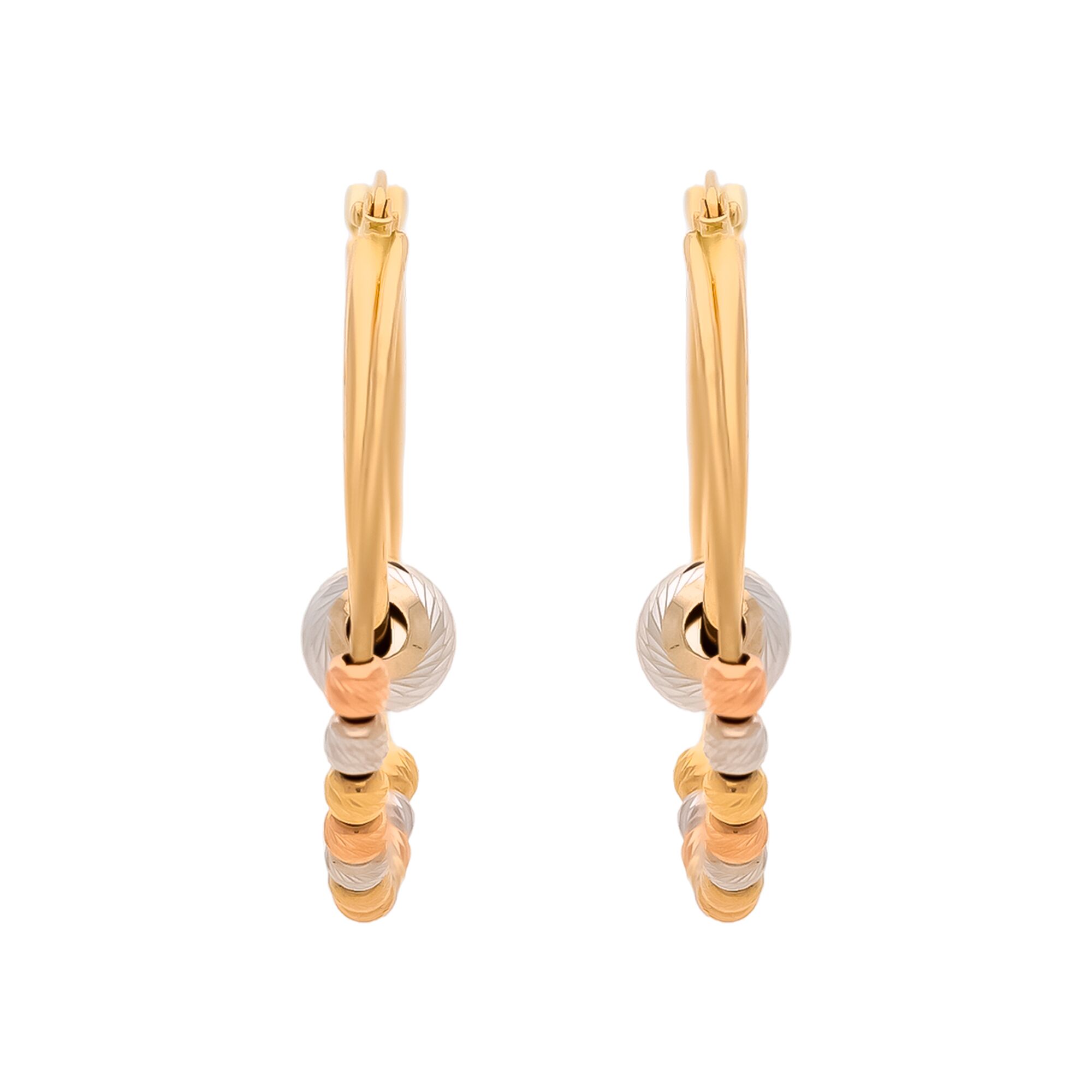 Серьги, золото, 585, 3.86г, 59111 | GoldMarket.kz