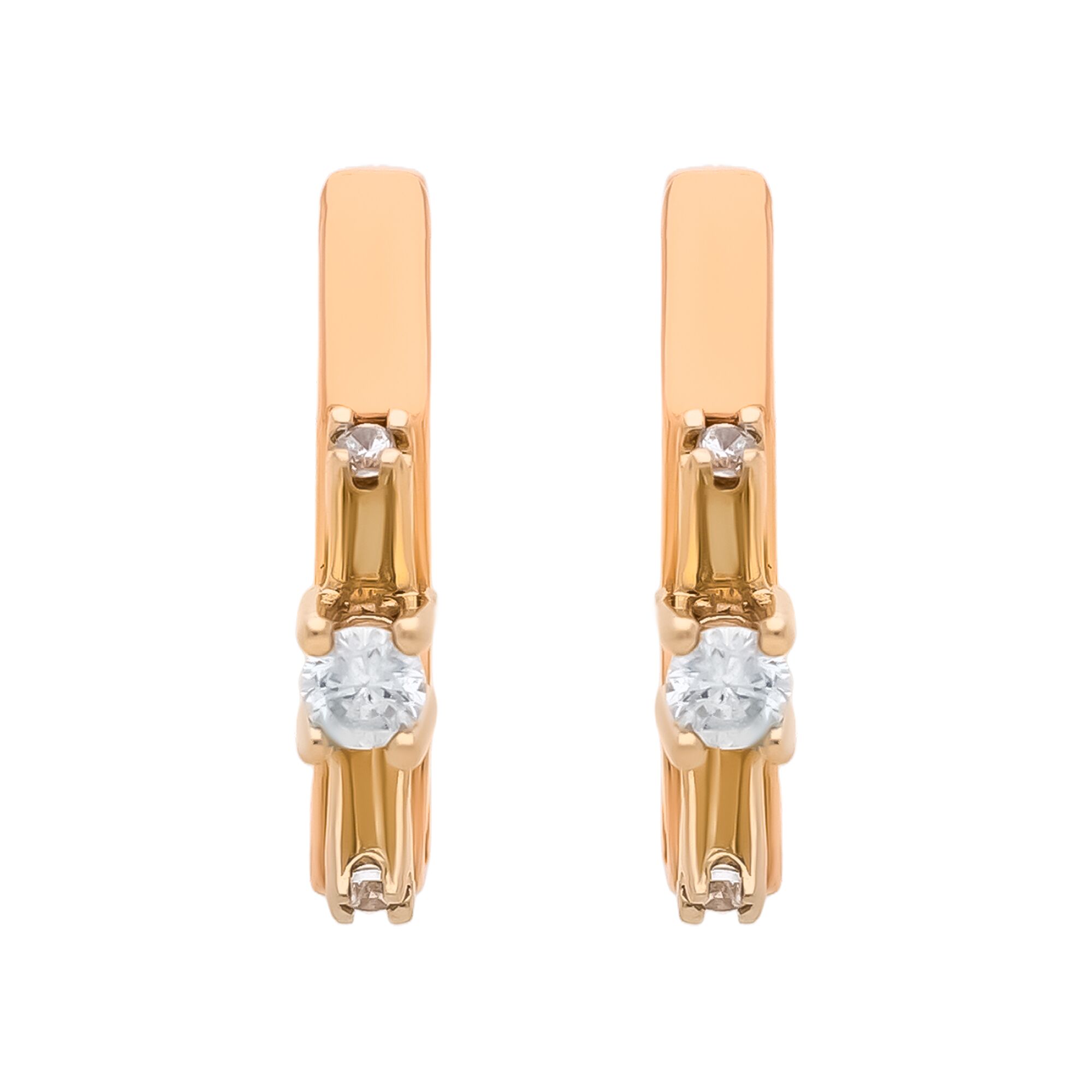 Серьги, золото, 585, 4.61г, 59181 | GoldMarket.kz