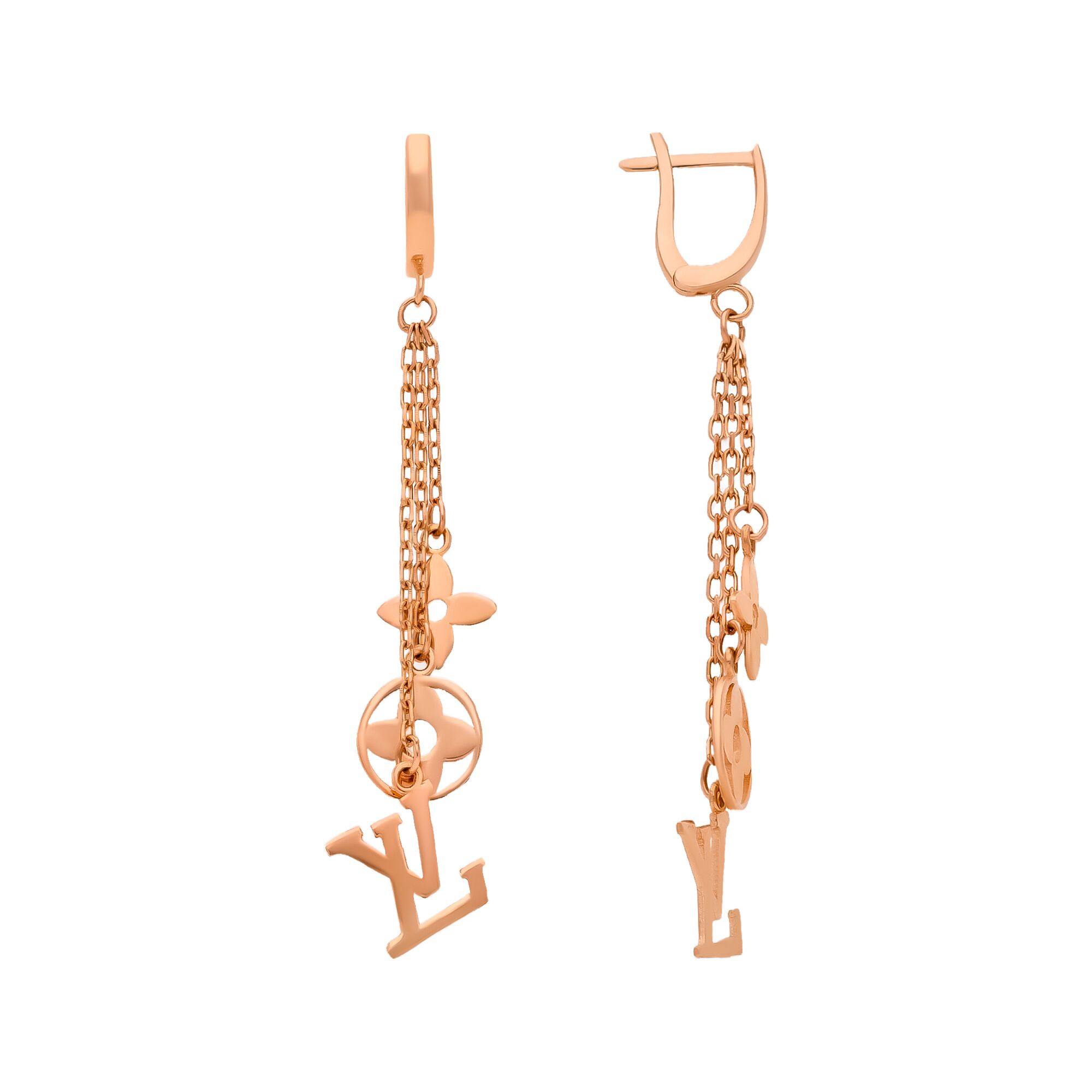 Серьги, золото, 585, 4.76г, 59199, изображение 2 | GoldMarket.kz