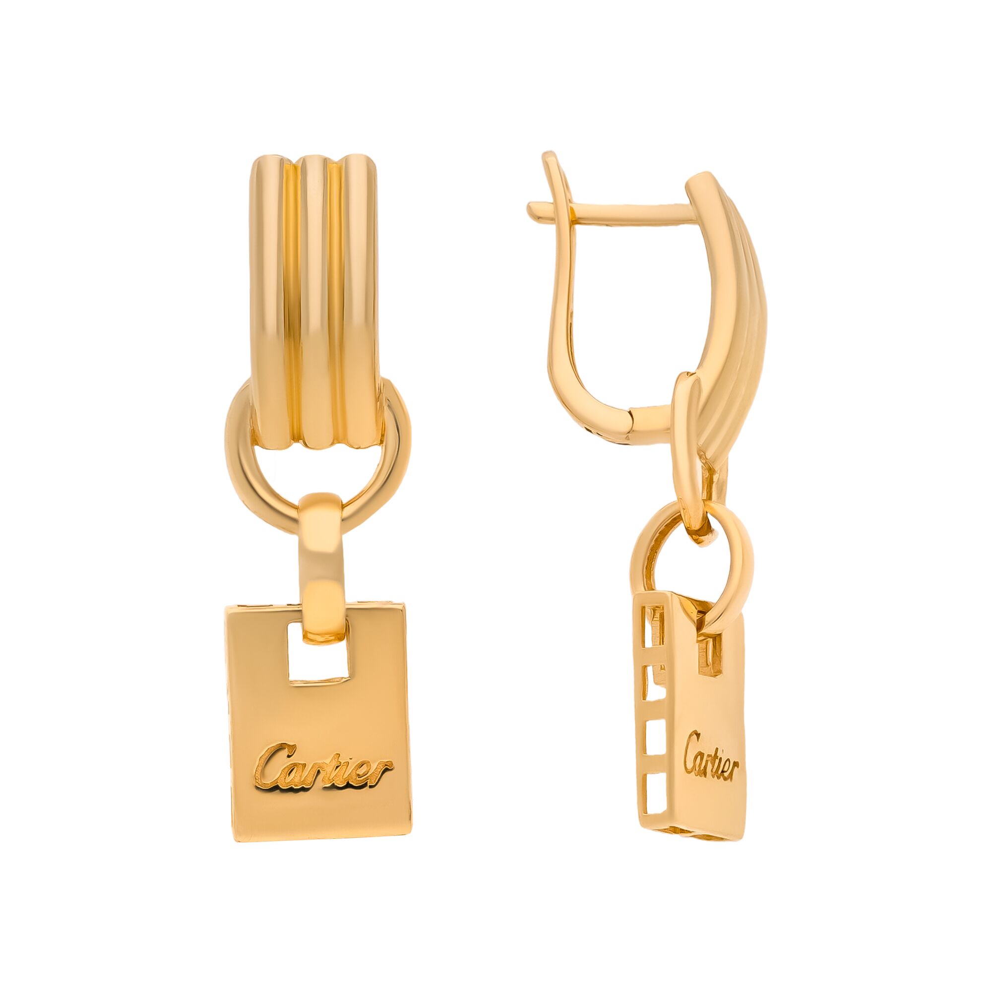 Серьги, золото, 585, 6.57г, 59202, изображение 2 | GoldMarket.kz