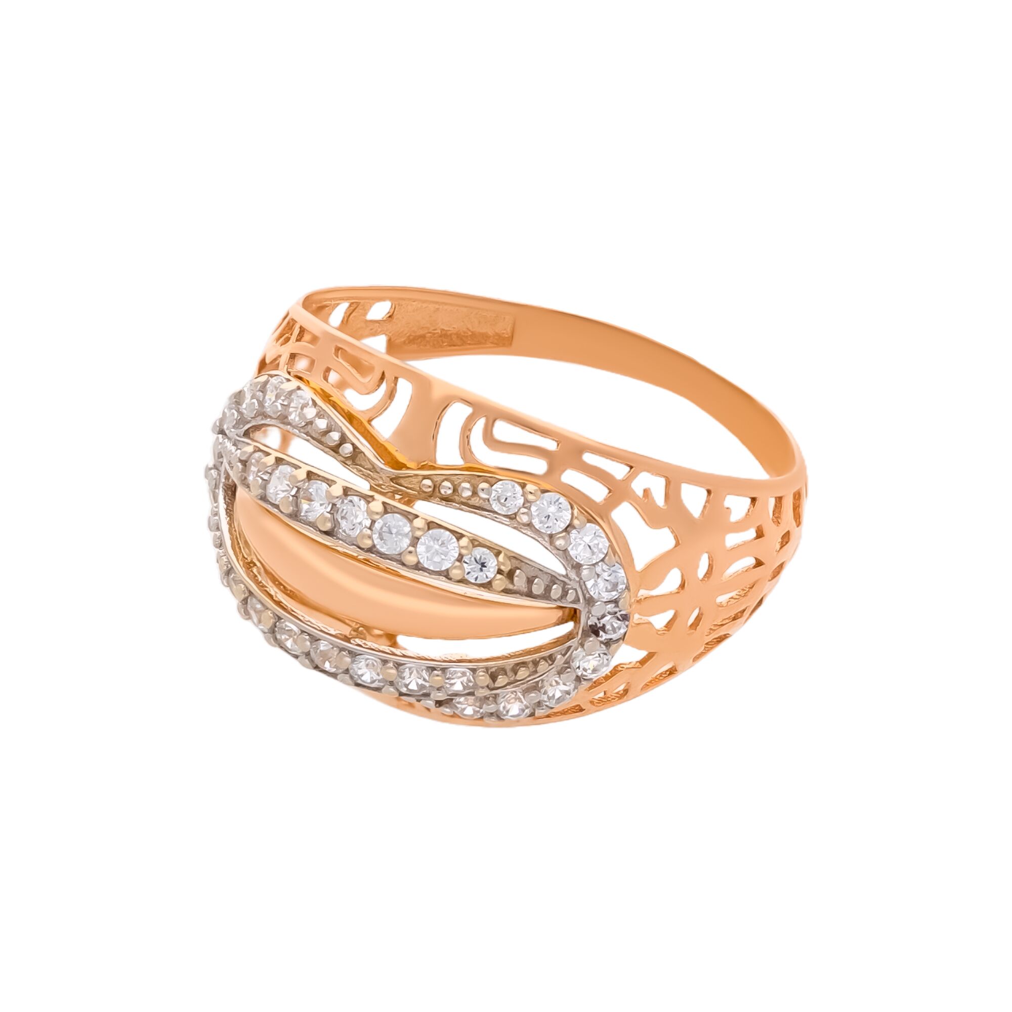 Кольцо, золото, 585, 2.91г, 59703, изображение 2 | GoldMarket.kz