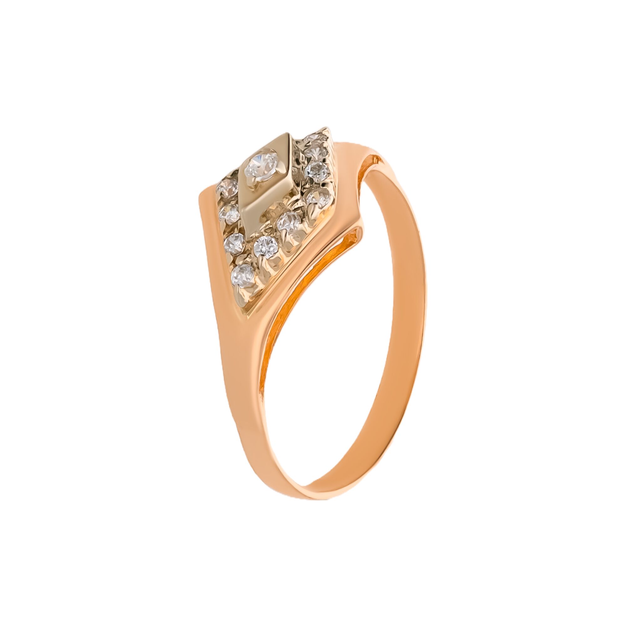Кольцо, золото, 585, 2.35г, 59775 | GoldMarket.kz