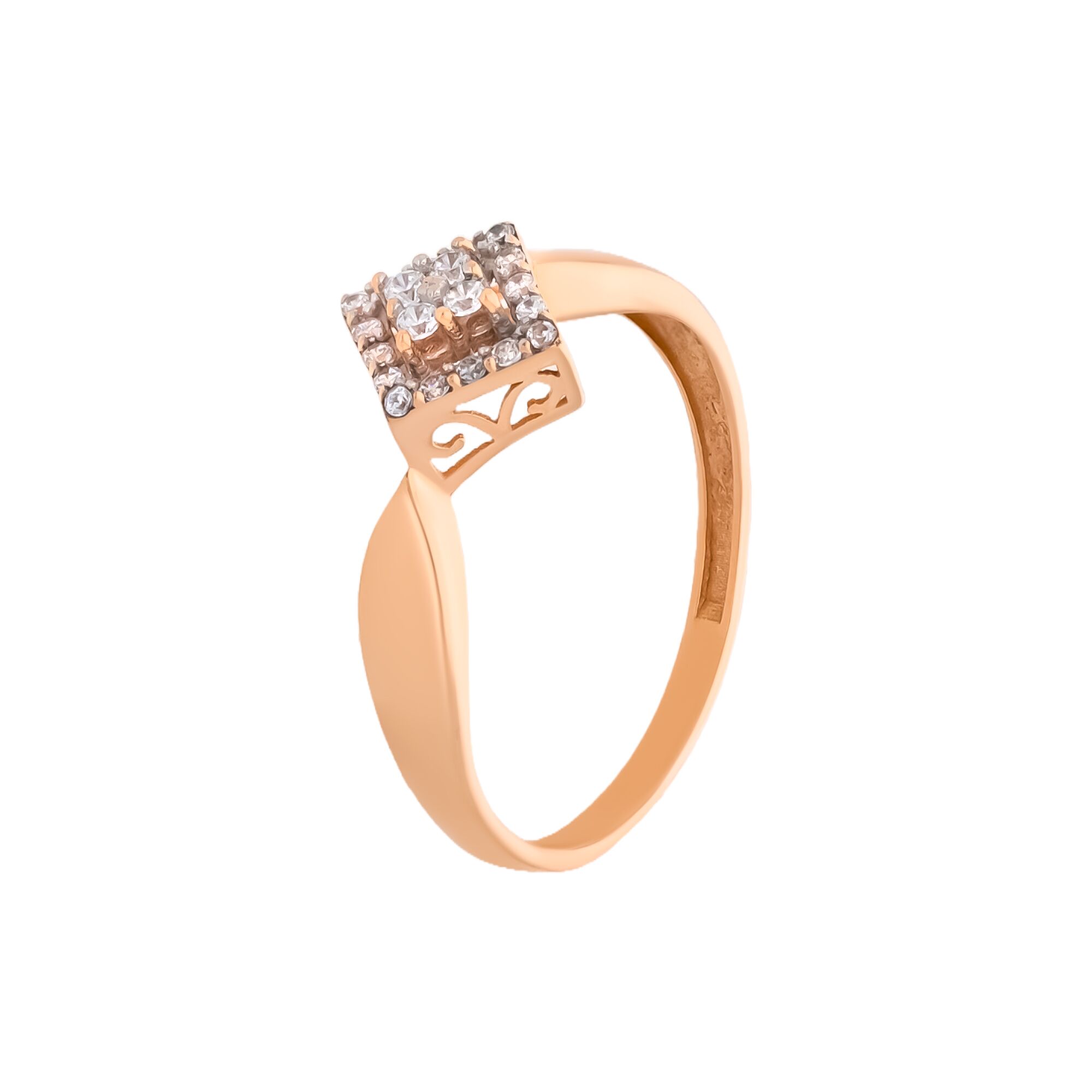 Кольцо, золото, 585, 1.72г, 59781 | GoldMarket.kz